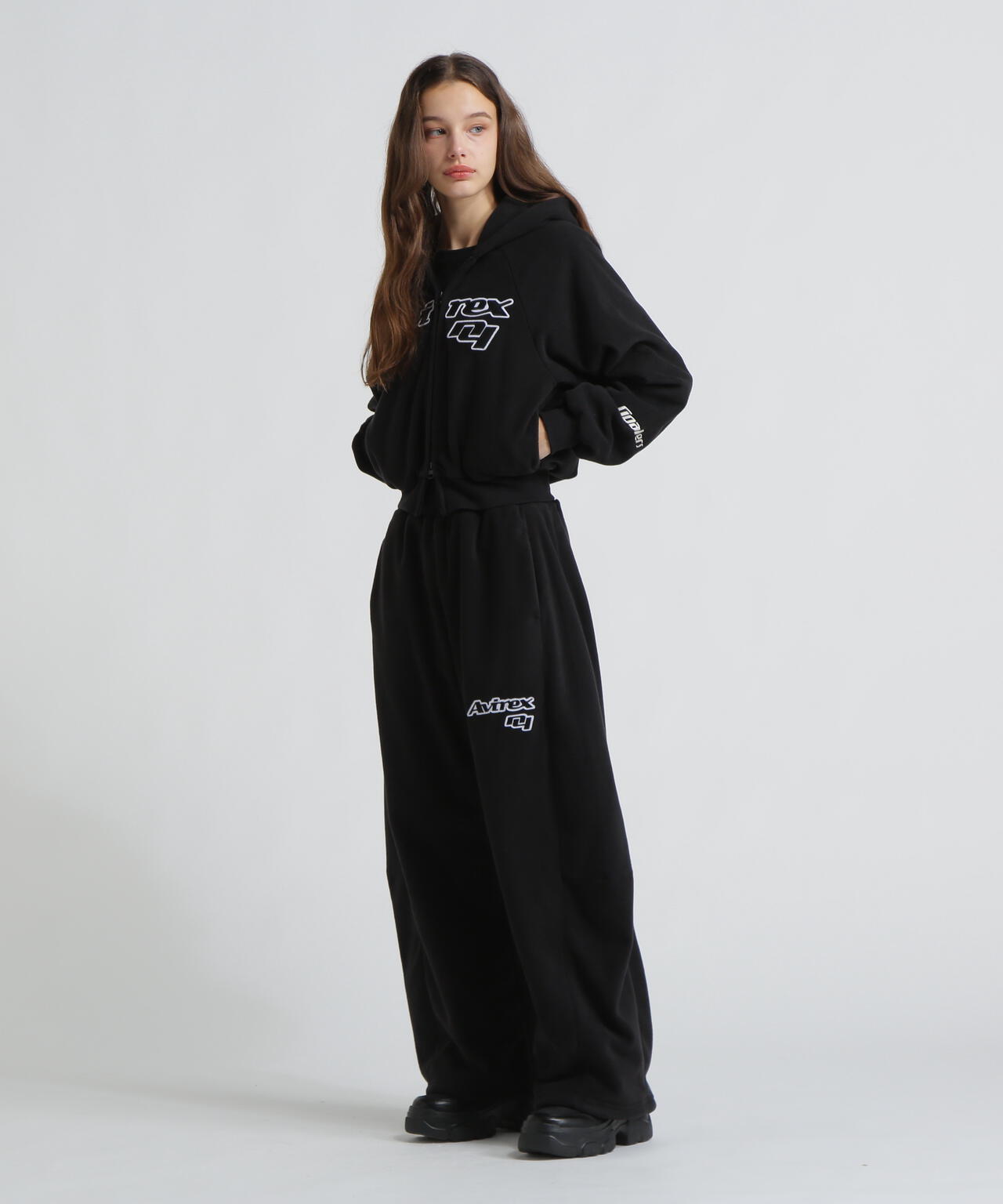 《AVIREX×MOUSSY》FLEECE PANTS
