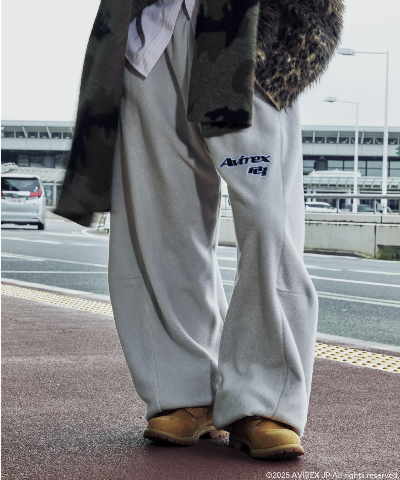 《AVIREX×MOUSSY》FLEECE PANTS