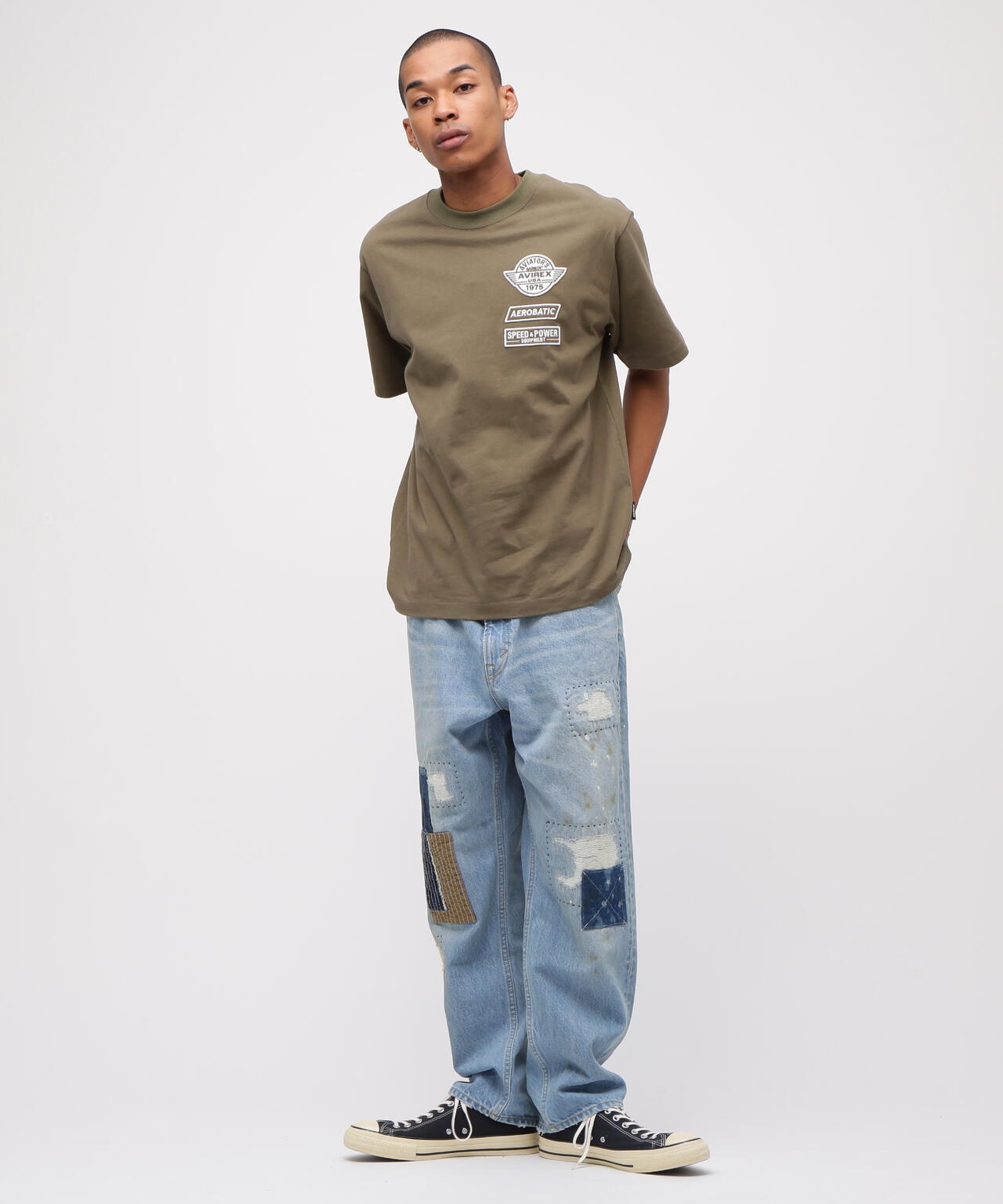 《RESTORE COLLECTION》DENIM PANTS ”REPAIR CUSTOM”