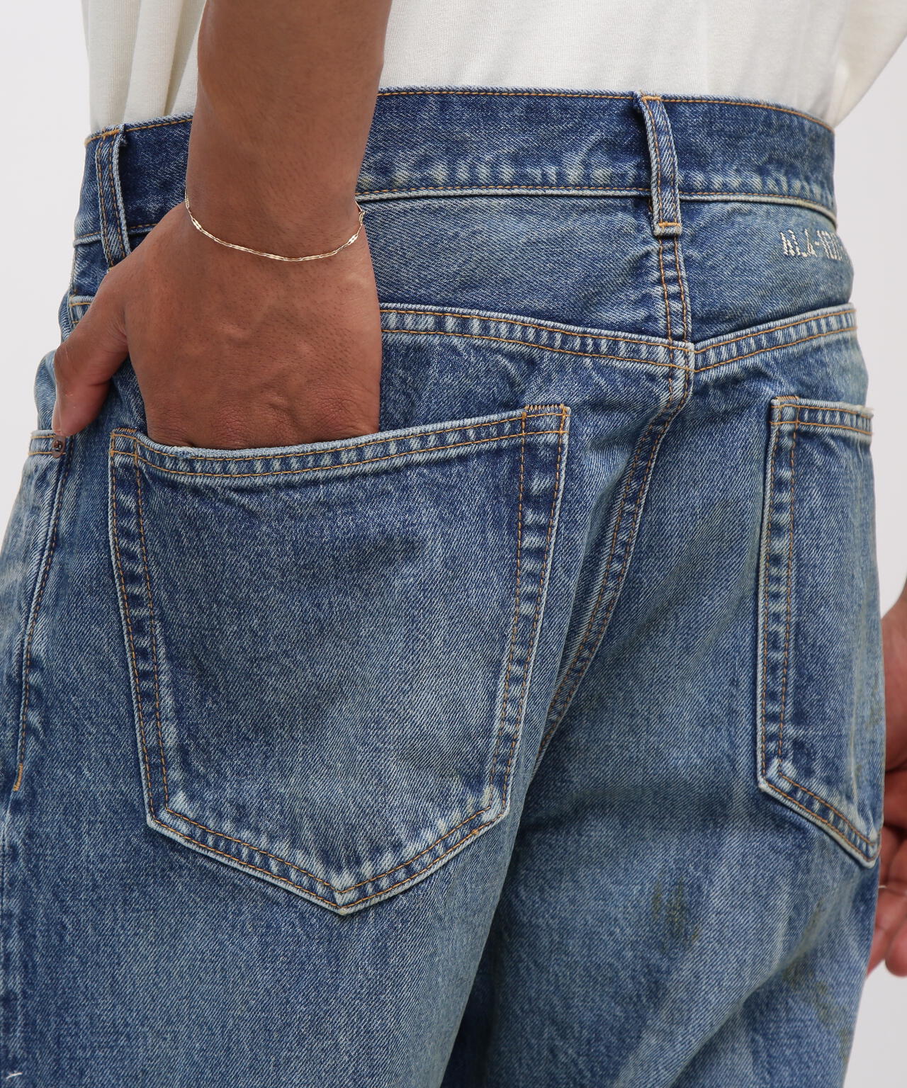 《RESTORE COLLECTION》DENIM PANTS ”REPAIR CUSTOM”
