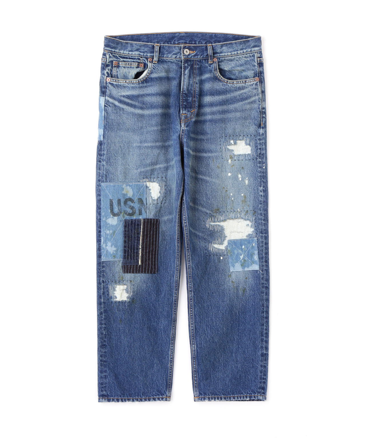 《RESTORE COLLECTION》DENIM PANTS ”REPAIR CUSTOM”