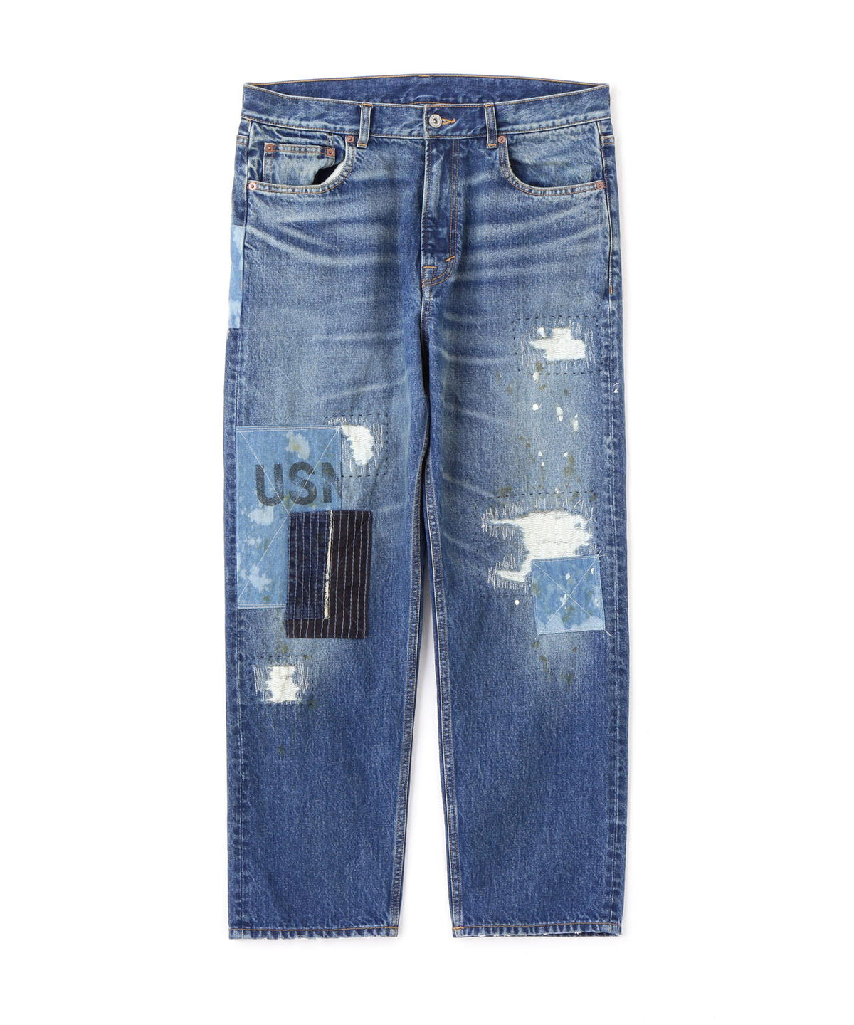 《RESTORE COLLECTION》DENIM PANTS ”REPAIR CUSTOM”