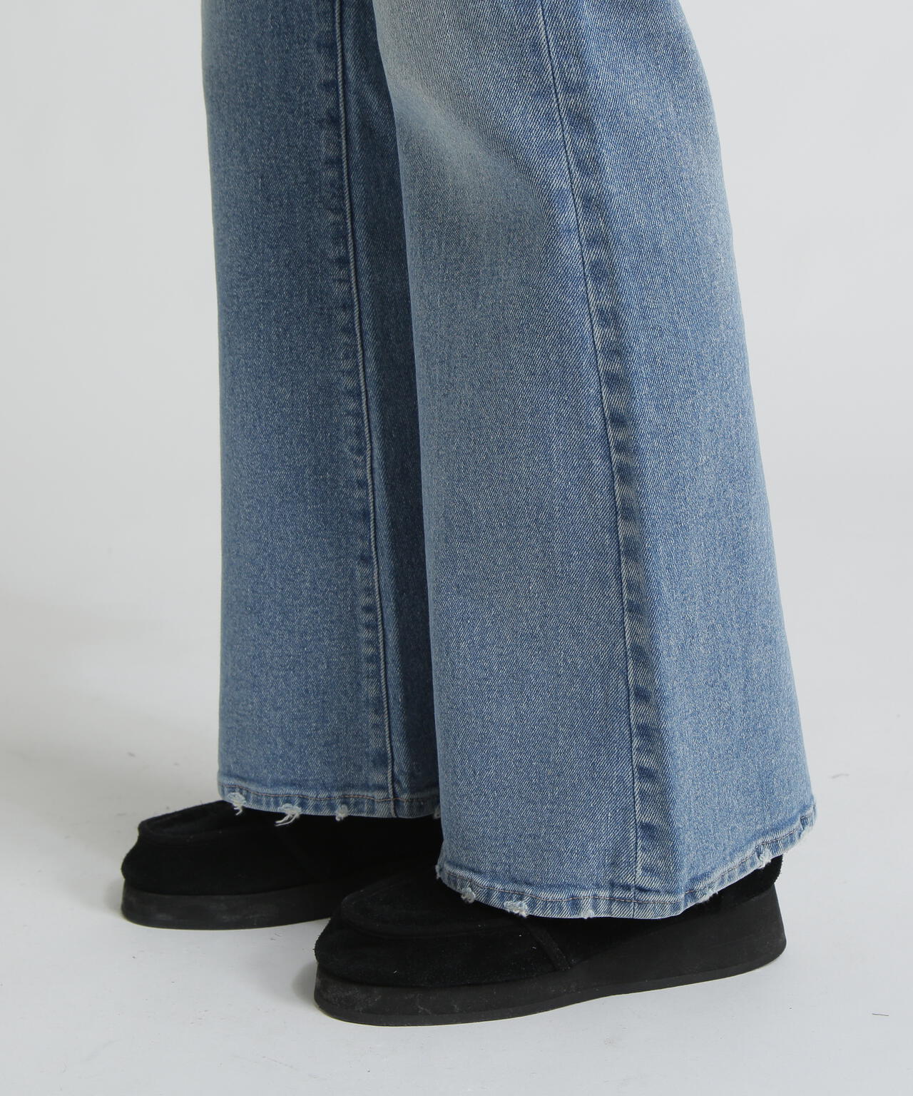 《直営店限定》DENIM FLARE PANTS/デニムフレアーパンツ