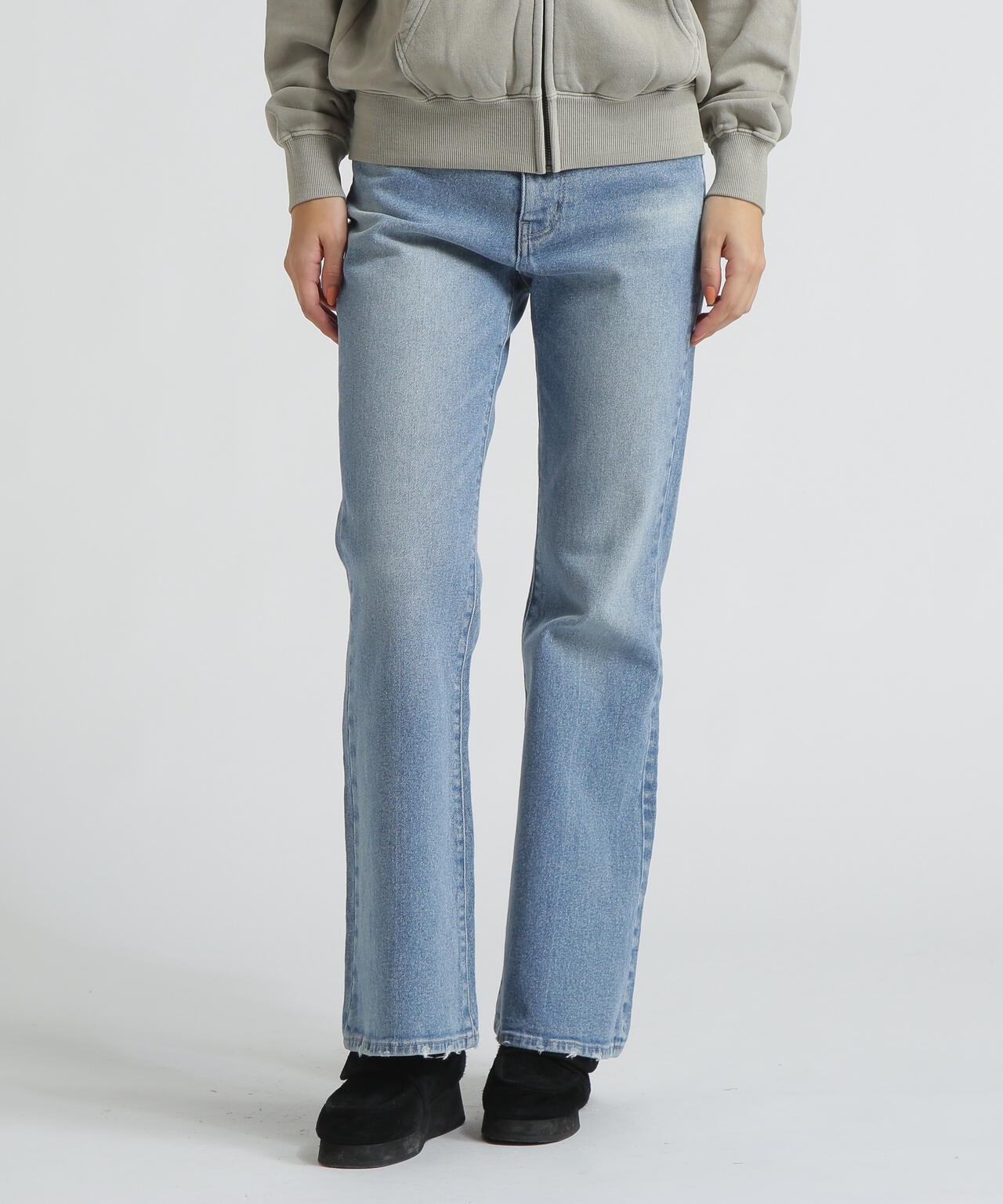 《直営店限定》DENIM FLARE PANTS/デニムフレアーパンツ