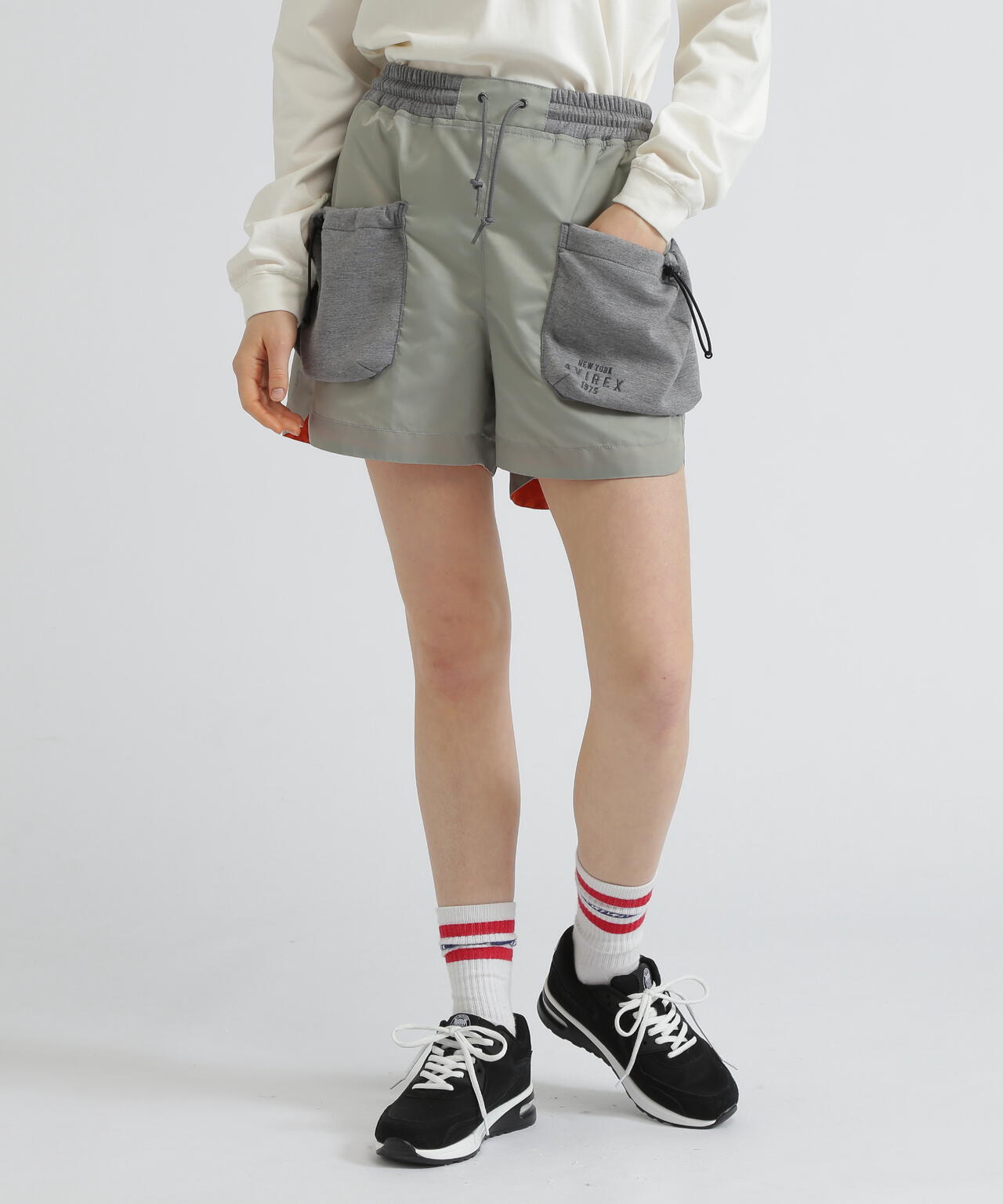 NYLON COMBI SHORT PANTS/ナイロンコンビショートパンツ