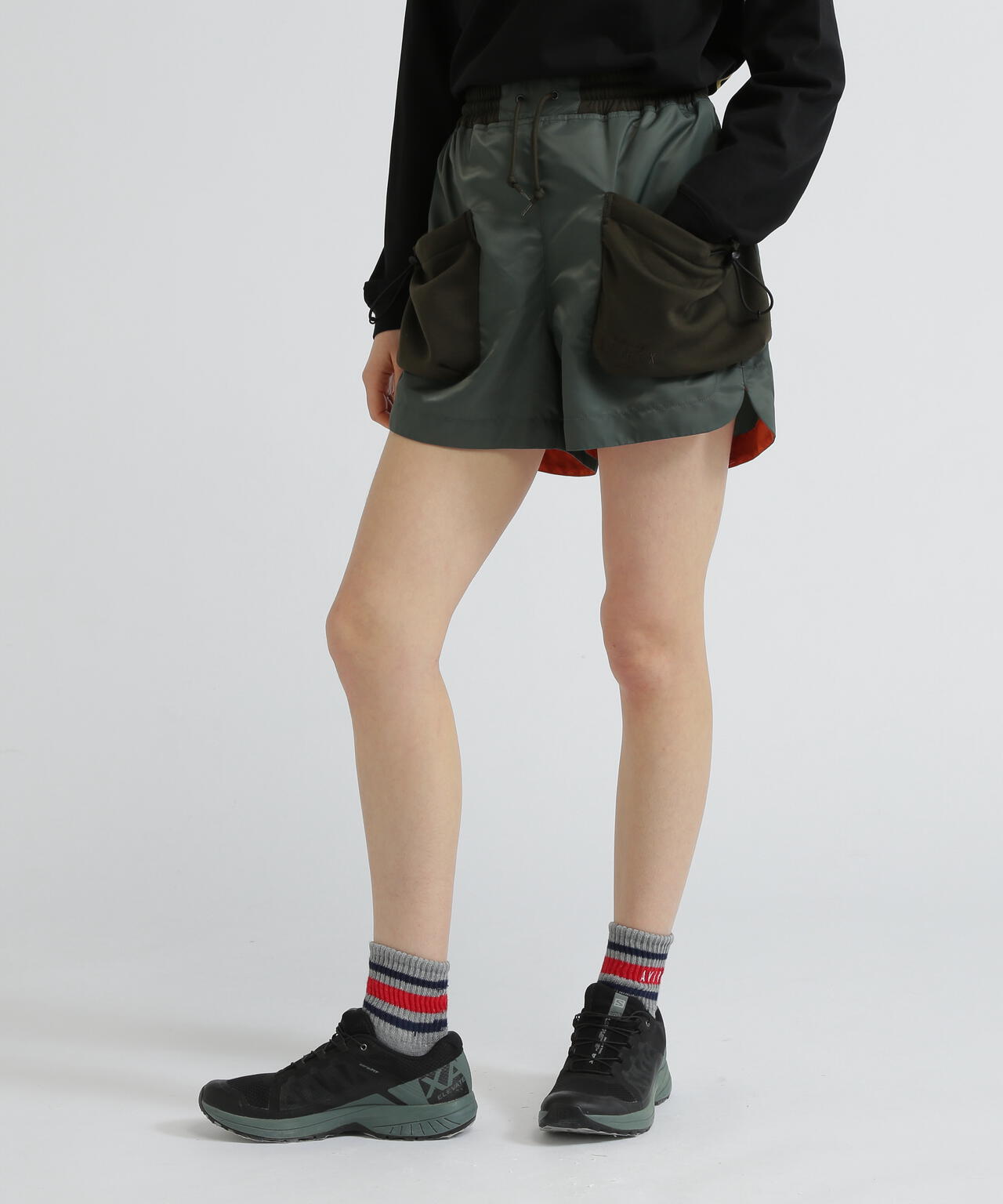 NYLON COMBI SHORT PANTS/ナイロンコンビショートパンツ