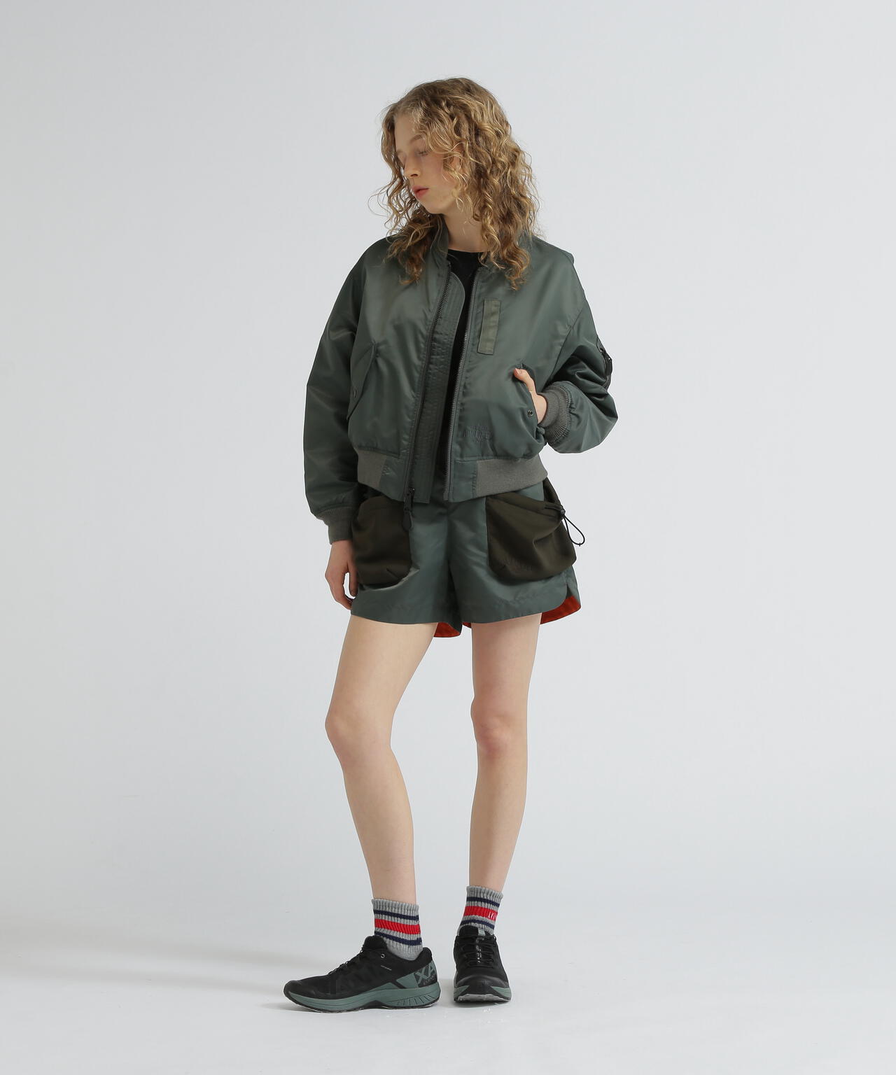 NYLON COMBI SHORT PANTS/ナイロンコンビショートパンツ