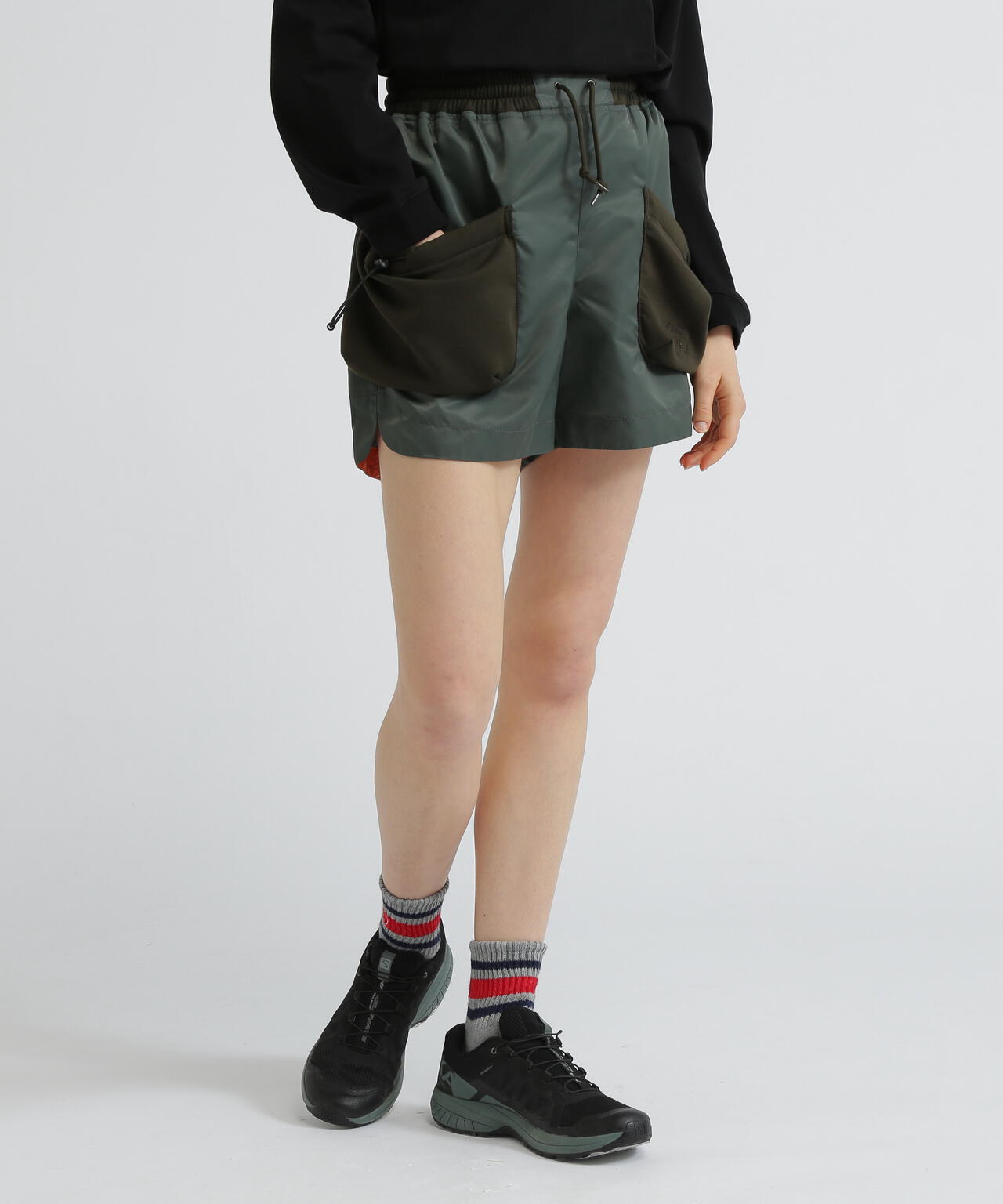 NYLON COMBI SHORT PANTS/ナイロンコンビショートパンツ