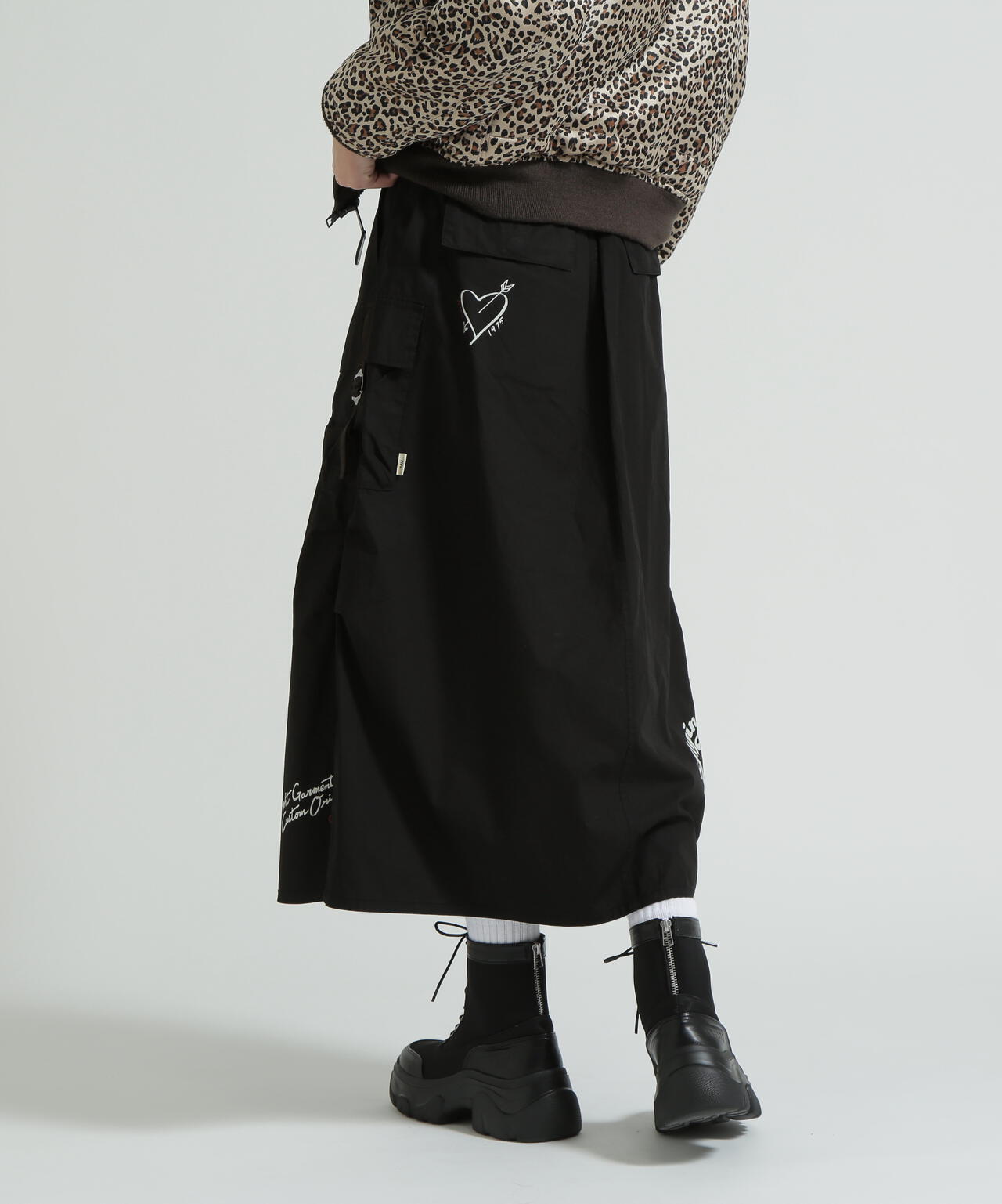 FLYING TIGERS PRINT SKIRT/フライングタイガープリントスカート