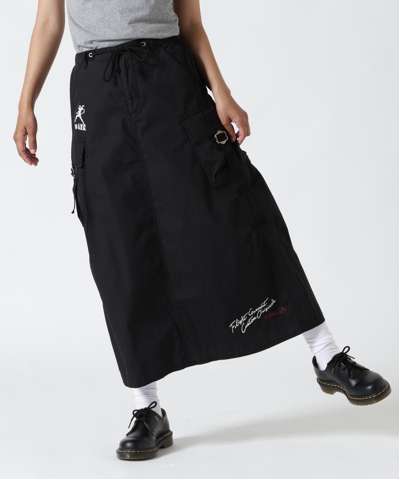 FLYING TIGERS PRINT SKIRT/フライングタイガープリントスカート