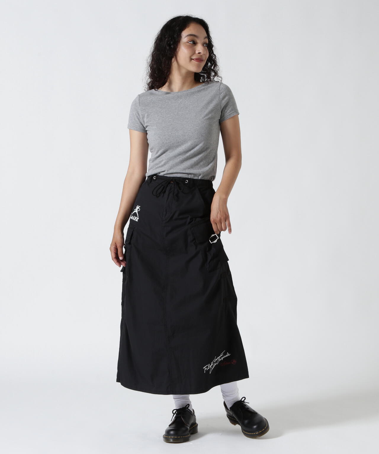 FLYING TIGERS PRINT SKIRT/フライングタイガープリントスカート