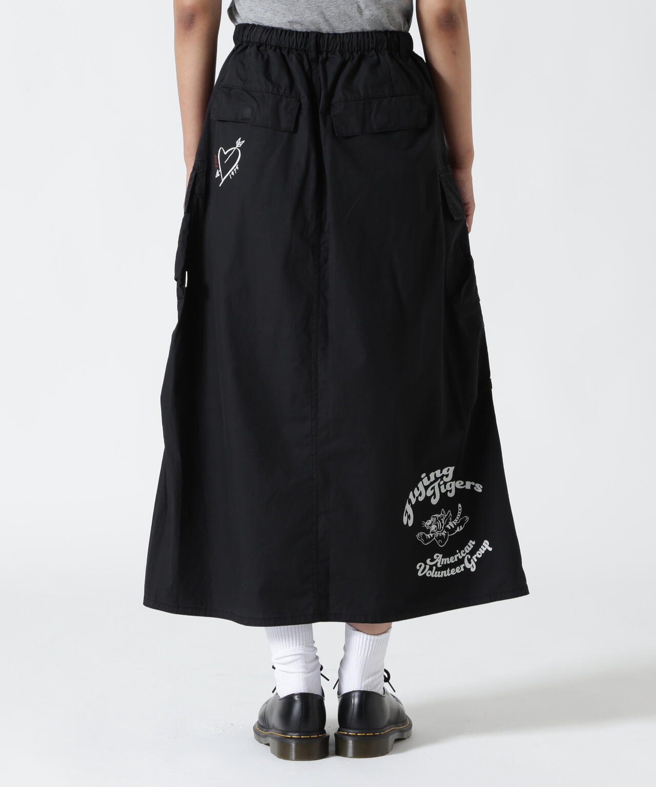 FLYING TIGERS PRINT SKIRT/フライングタイガープリントスカート