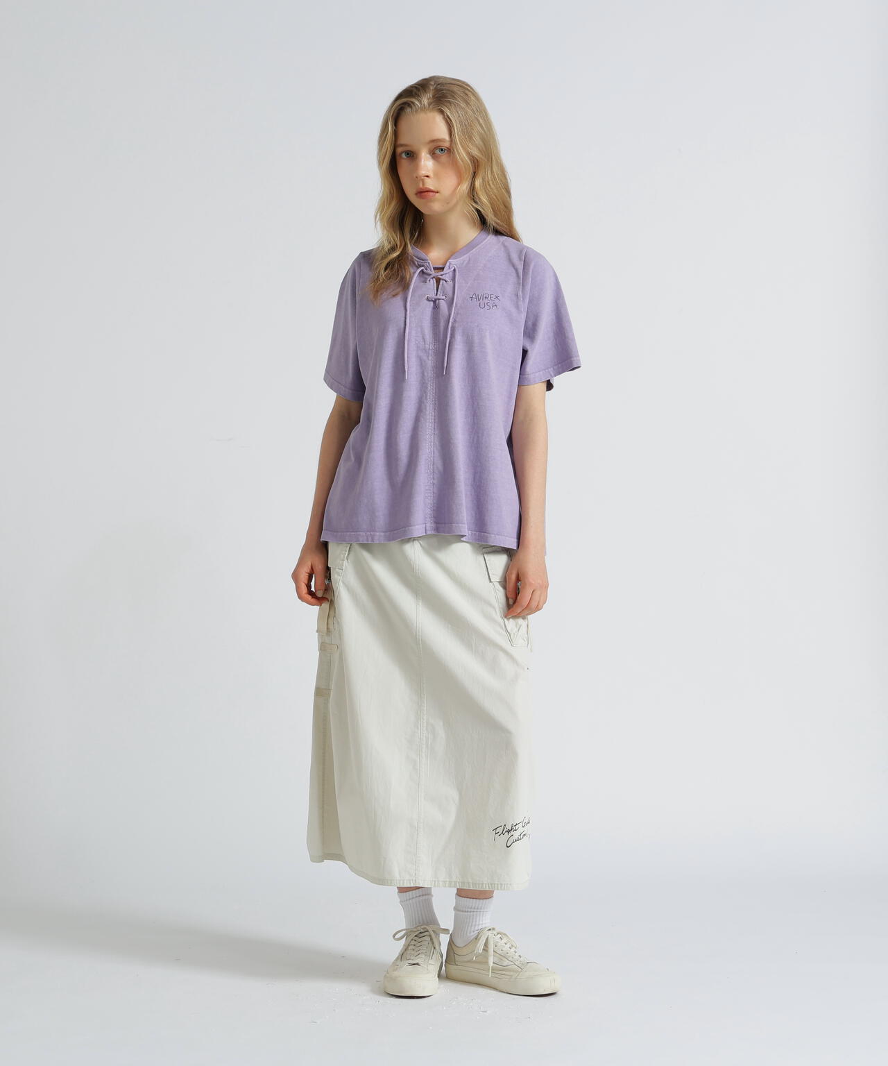 FLYING TIGERS PRINT SKIRT/フライングタイガープリントスカート