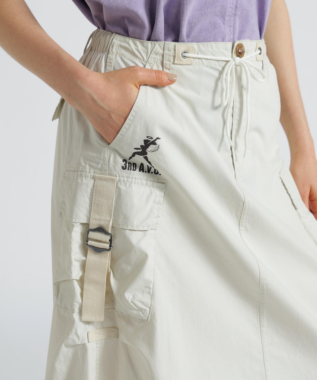 FLYING TIGERS PRINT SKIRT/フライングタイガープリントスカート