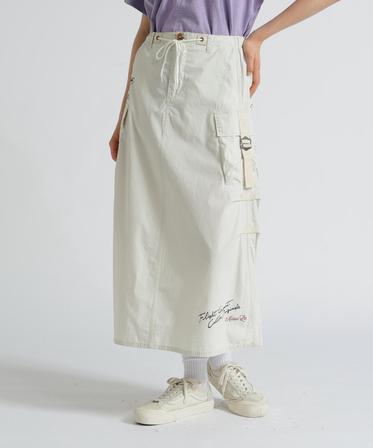 FLYING TIGERS PRINT SKIRT/フライングタイガープリントスカート