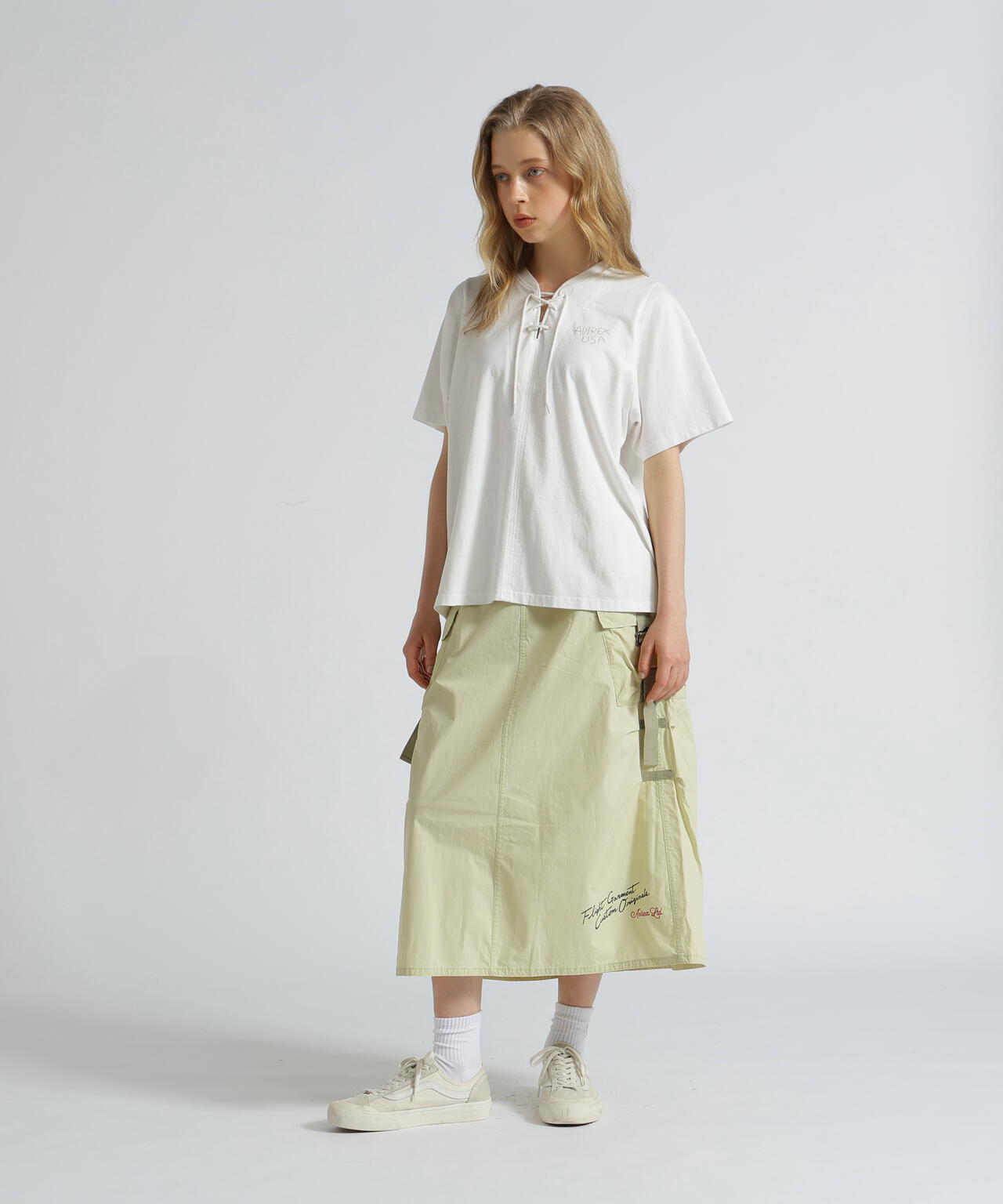 FLYING TIGERS PRINT SKIRT/フライングタイガープリントスカート