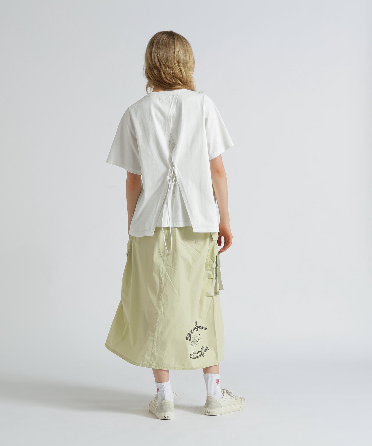 FLYING TIGERS PRINT SKIRT/フライングタイガープリントスカート