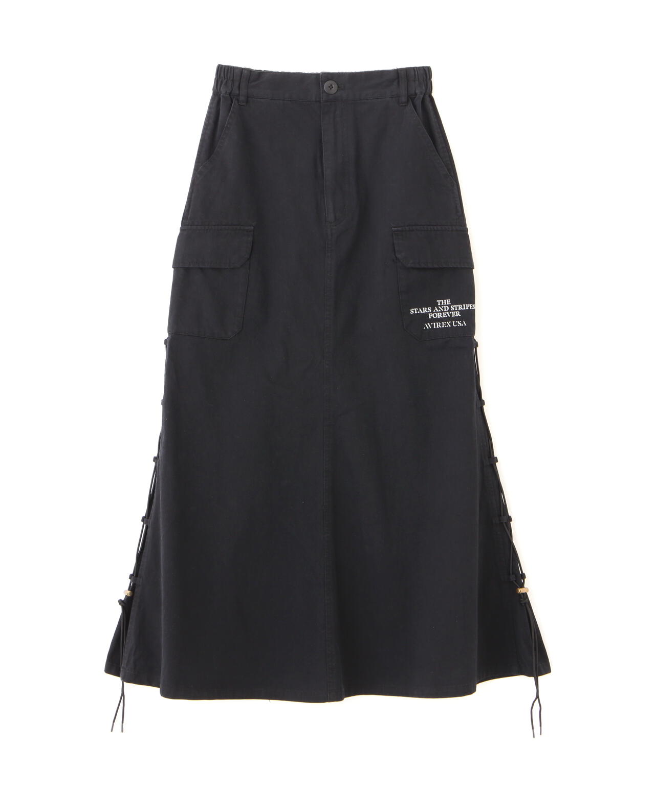 MILITARY SIDE LACE UP SKIRT/ミリタリーサイドレースアップスカート