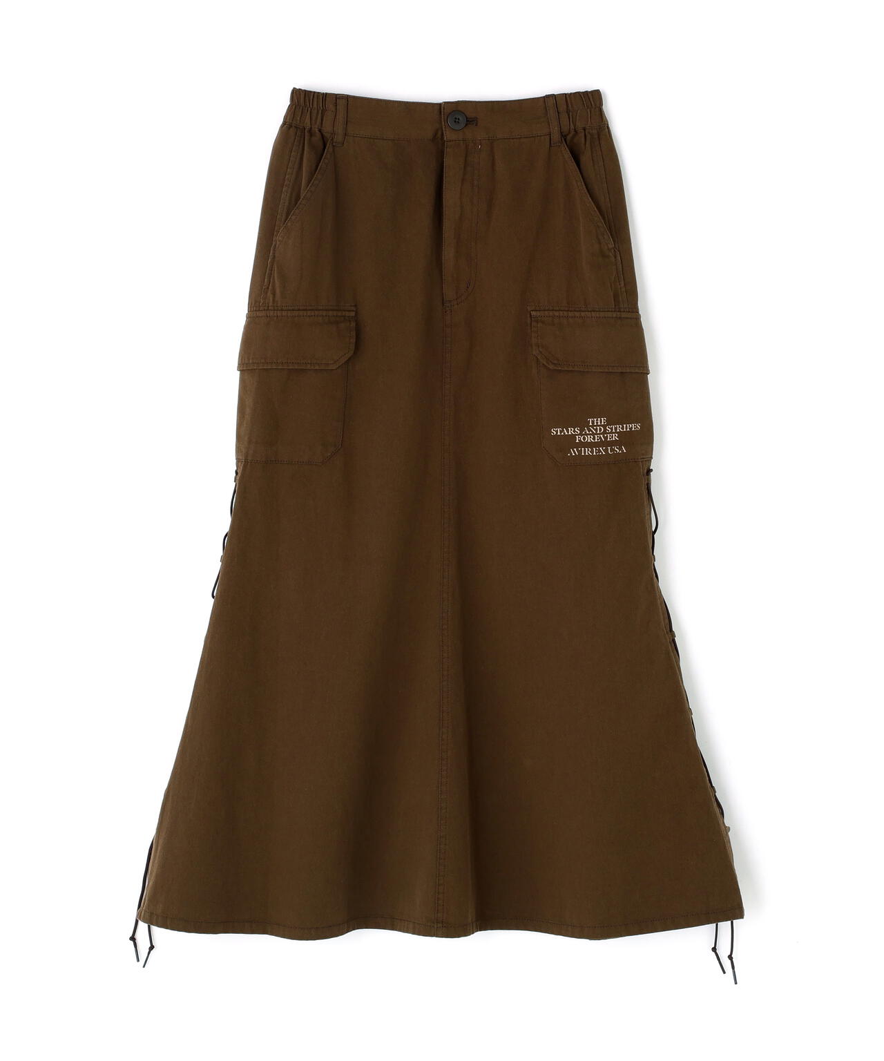 MILITARY SIDE LACE UP SKIRT/ミリタリーサイドレースアップスカート