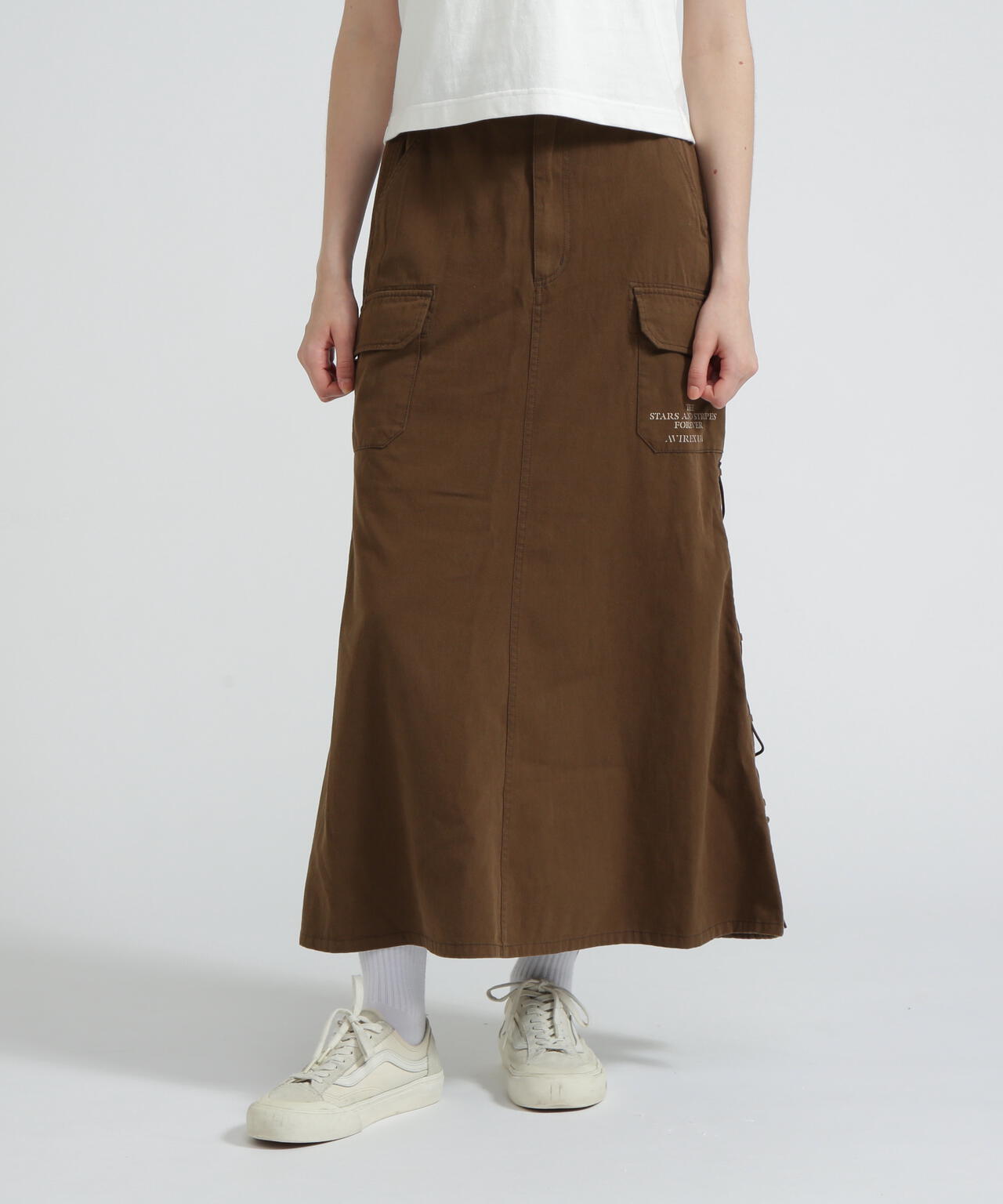 MILITARY SIDE LACE UP SKIRT/ミリタリーサイドレースアップスカート