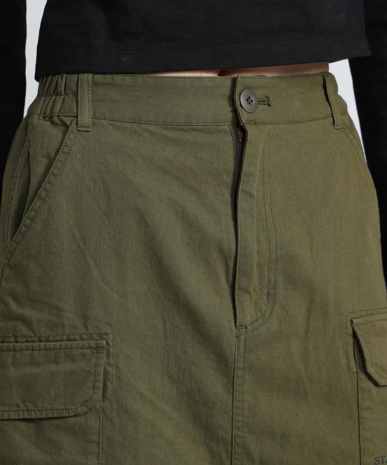 MILITARY SIDE LACE UP SKIRT/ミリタリーサイドレースアップスカート