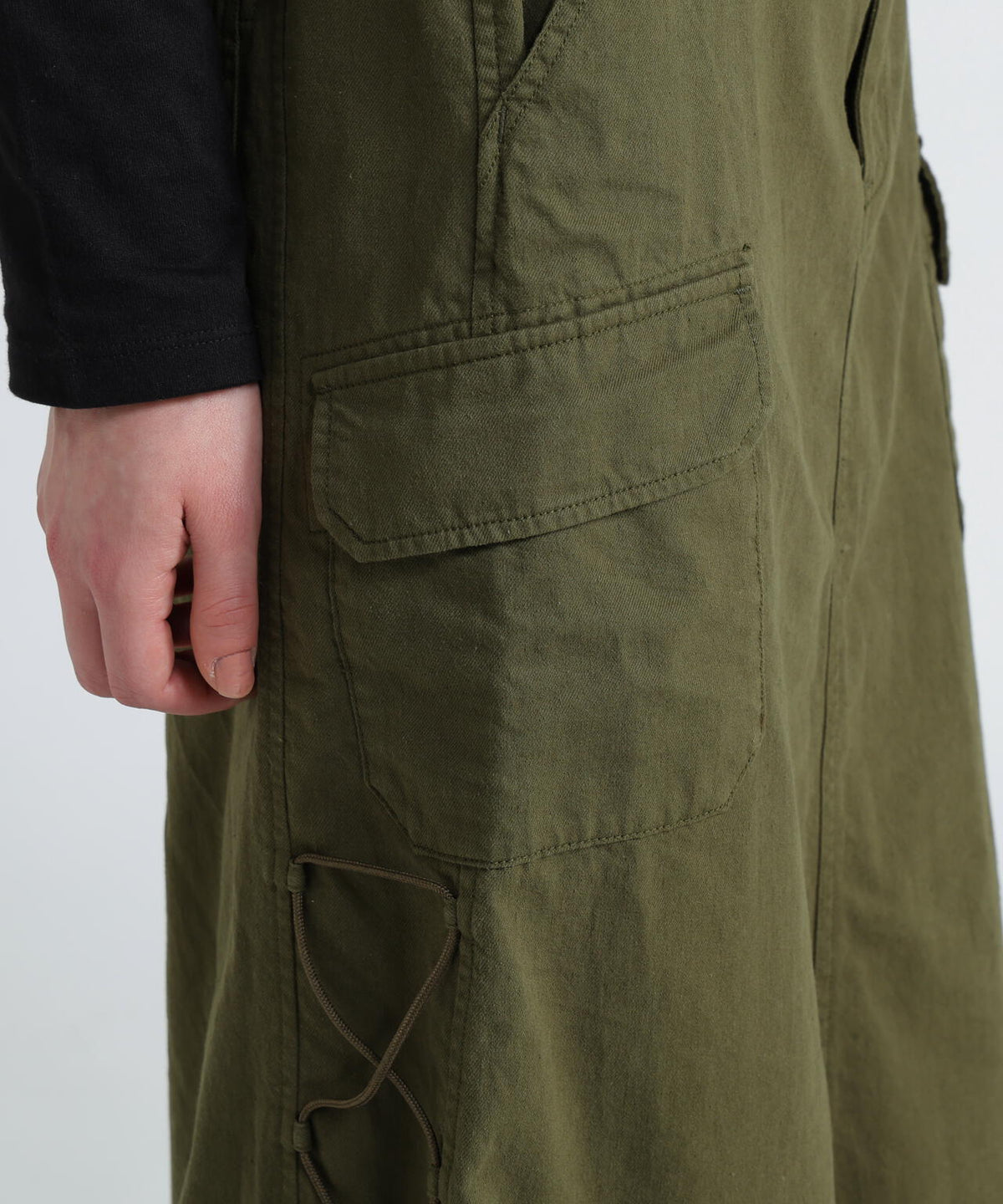 MILITARY SIDE LACE UP SKIRT/ミリタリーサイドレースアップスカート