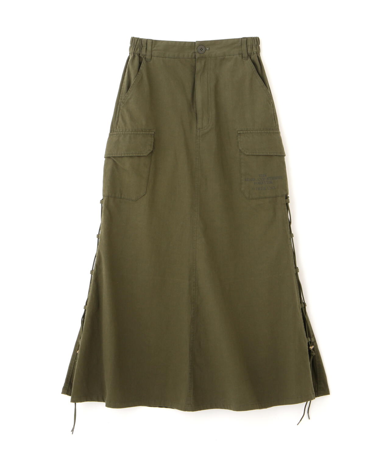 MILITARY SIDE LACE UP SKIRT/ミリタリーサイドレースアップスカート