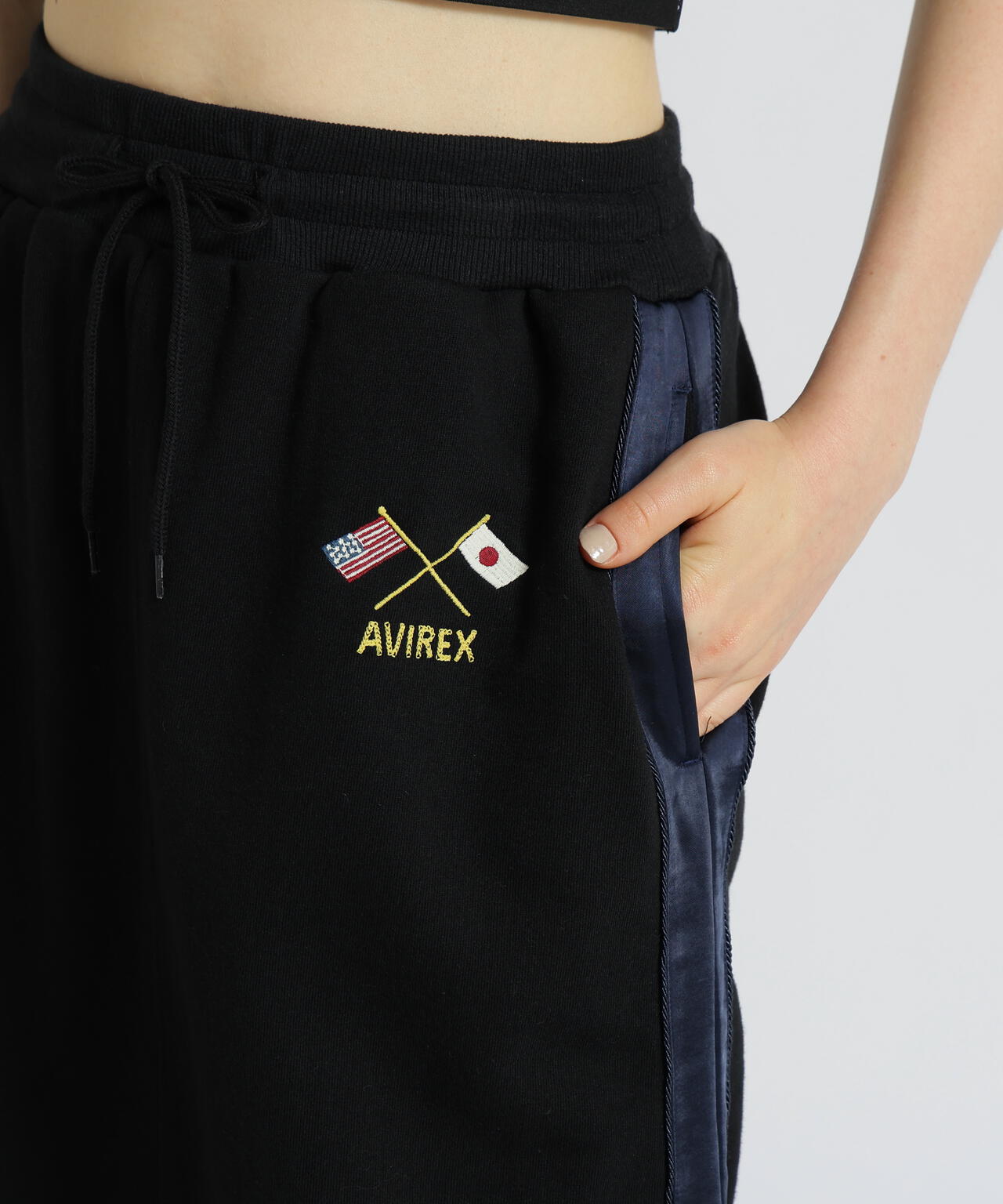 《SOUVENIR COLLECTION》WOMAN/SATIN SKA COMBI SKIRT