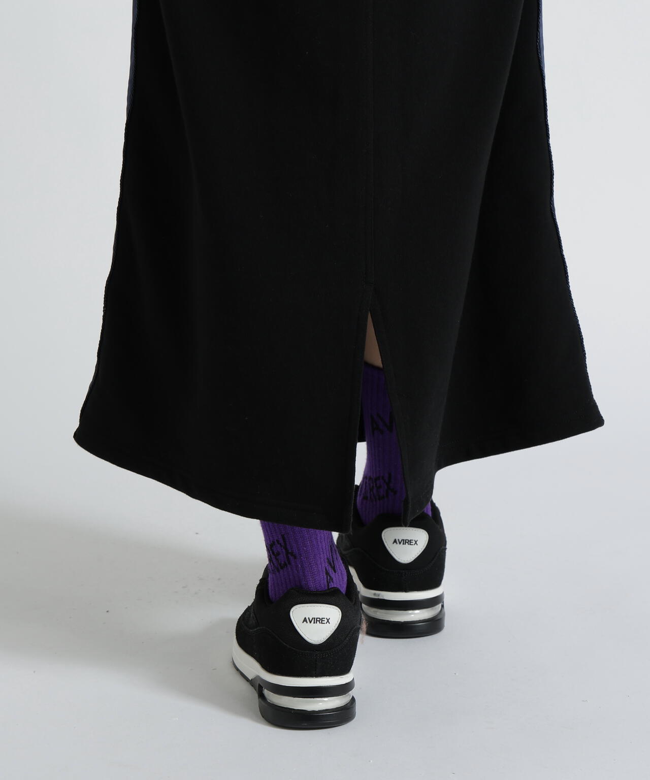 《SOUVENIR COLLECTION》WOMAN/SATIN SKA COMBI SKIRT