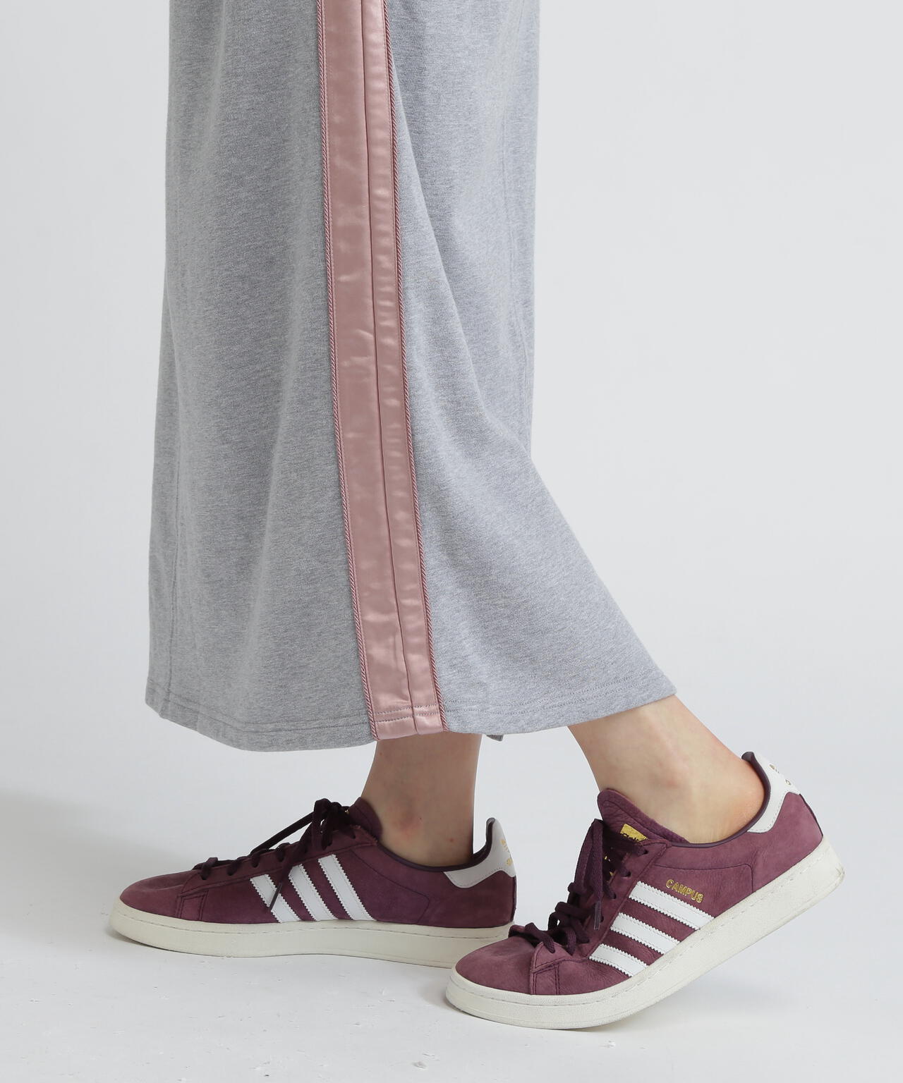 《SOUVENIR COLLECTION》WOMAN/SATIN SKA COMBI SKIRT