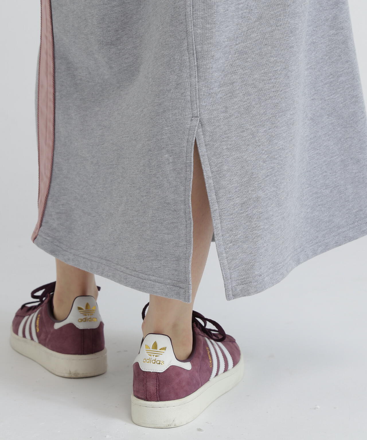 《SOUVENIR COLLECTION》WOMAN/SATIN SKA COMBI SKIRT