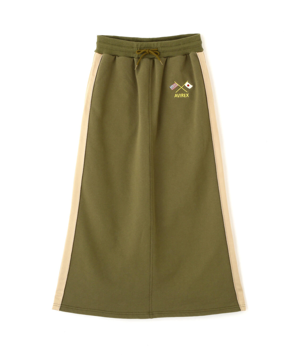 《SOUVENIR COLLECTION》WOMAN/SATIN SKA COMBI SKIRT