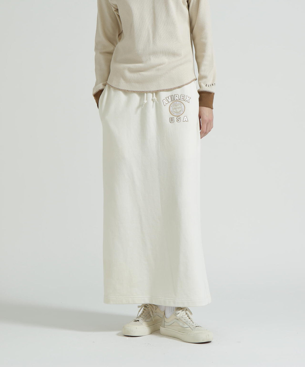 AVIREX 50th VARSITY SKIRT/バーシティースカート