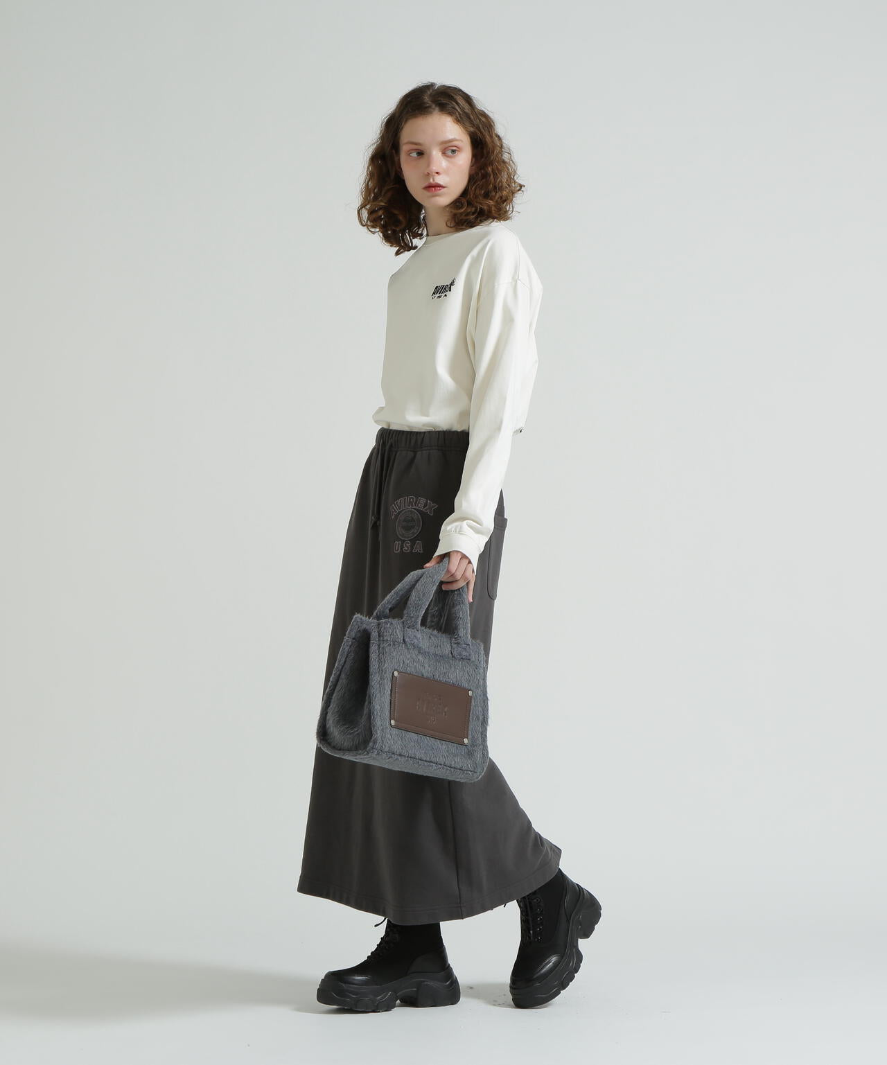 AVIREX 50th VARSITY SKIRT/バーシティースカート