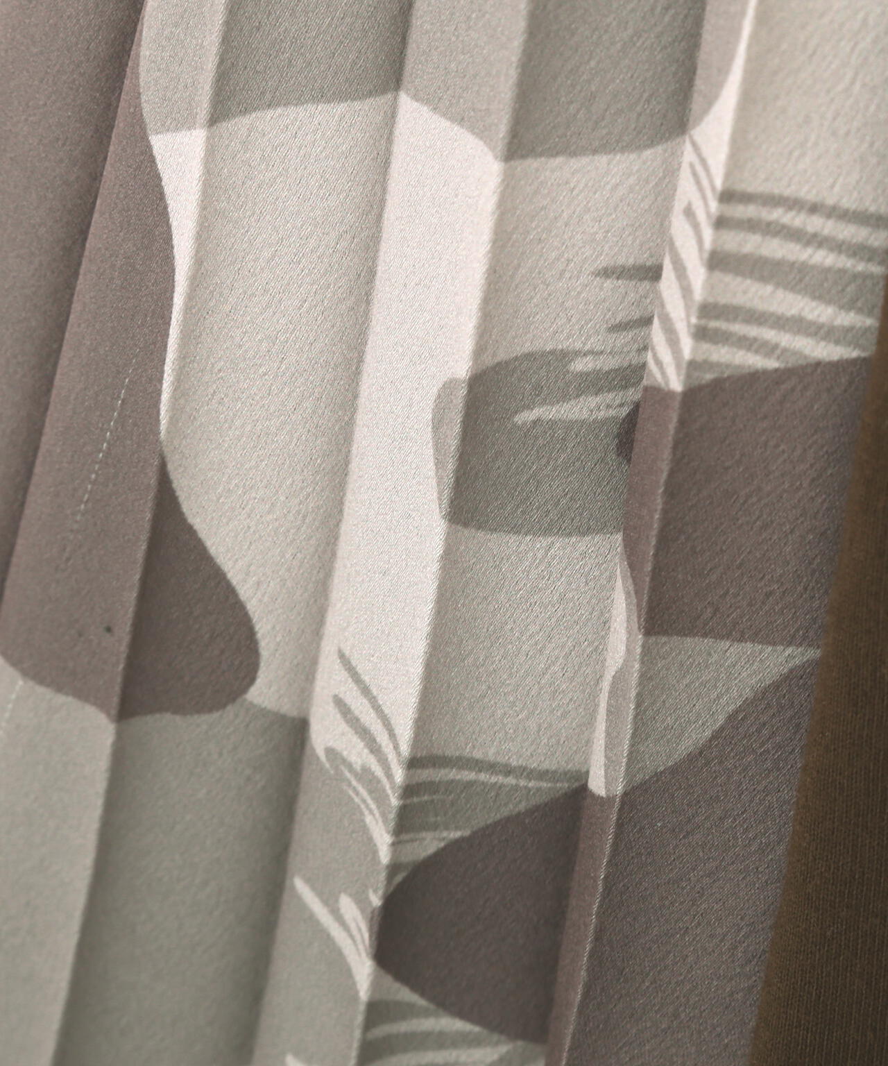 PLEATED CAMO MIX GATHER POCKET ONE PIECE/プリーツカモミックスギャザーポケットワンピース