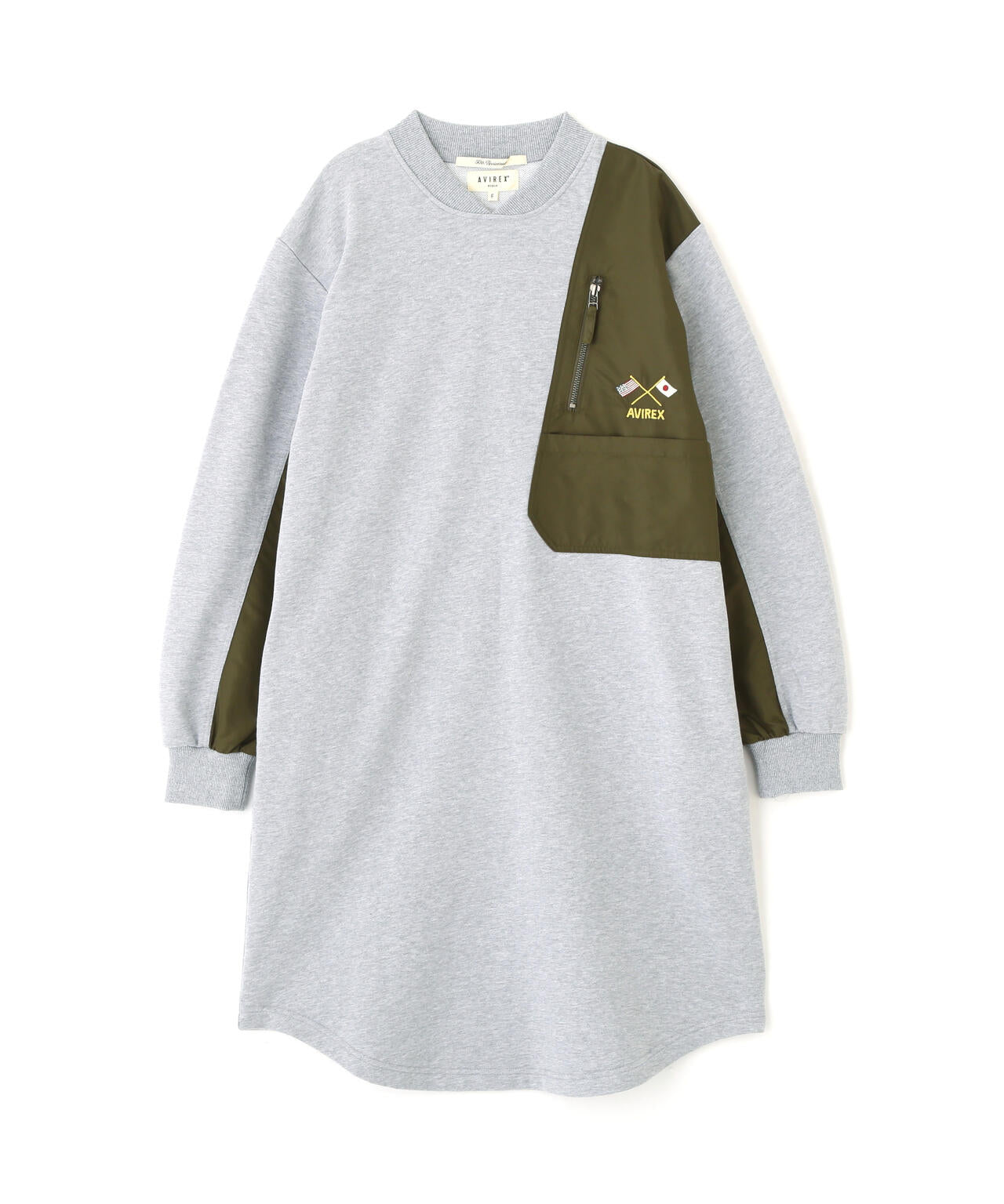 《SOUVENIR COLLECTION》WOMAN/NYLON COMBI MILITARY ONEPIECE