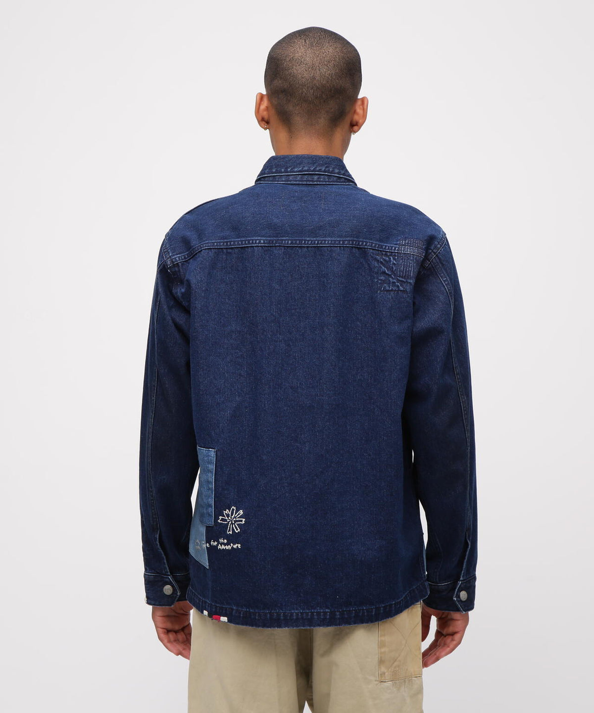 《RESTORE COLLECTION》REPAIR CUSTOM & EMB UTILITY SHIRT JACKET