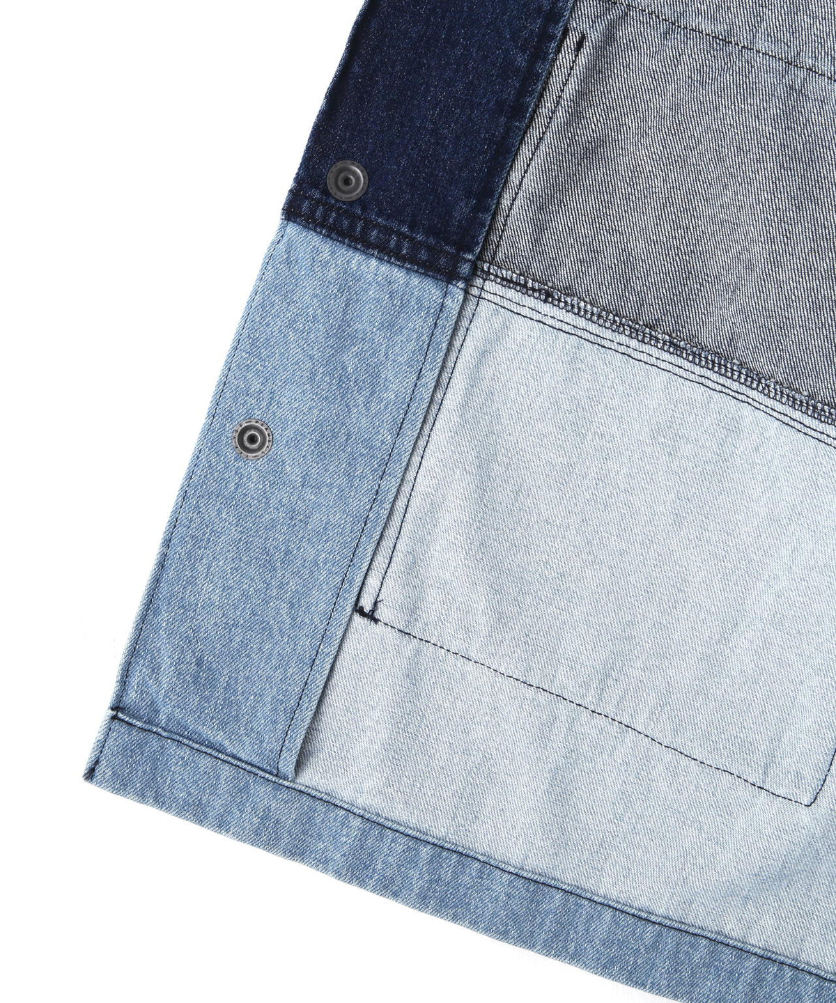 《RESTORE COLLECTION》REPAIR CUSTOM & EMB UTILITY SHIRT JACKET