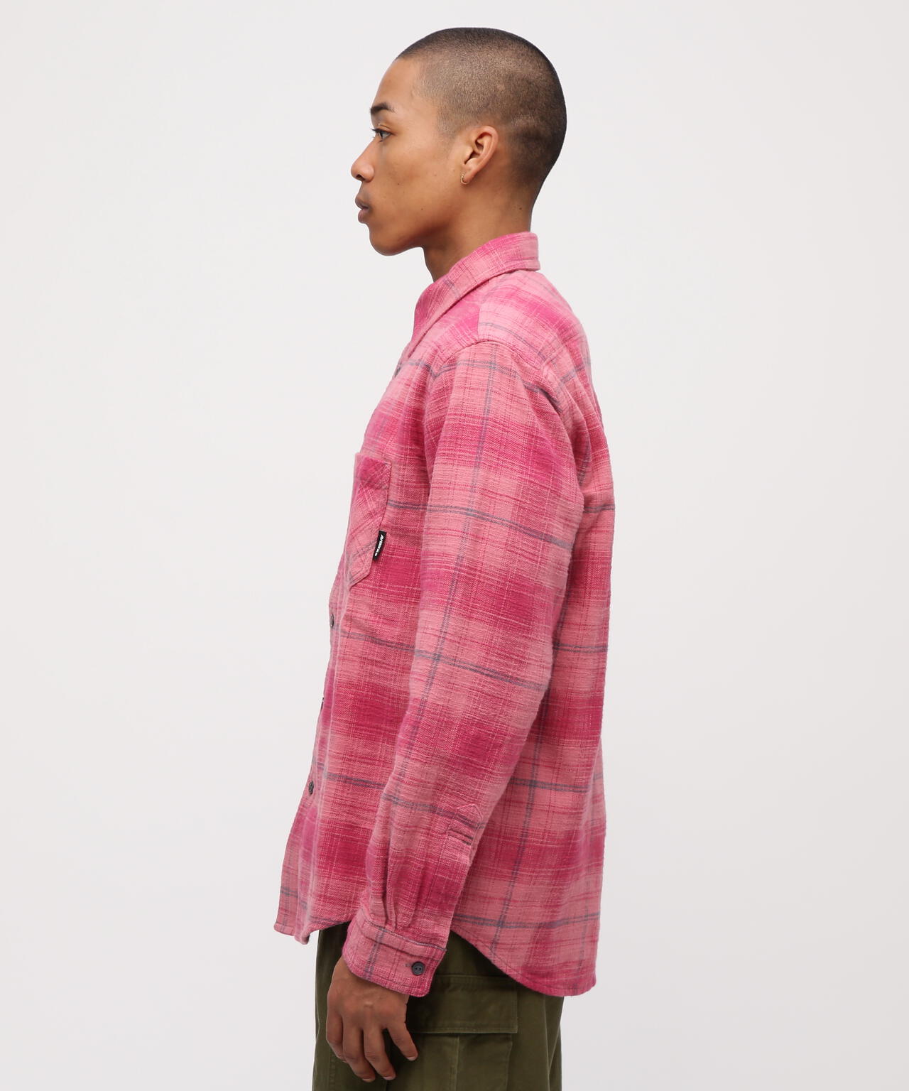 《WEB&DEPOT限定》ONE POINT FLANNEL CHECK SHIRT