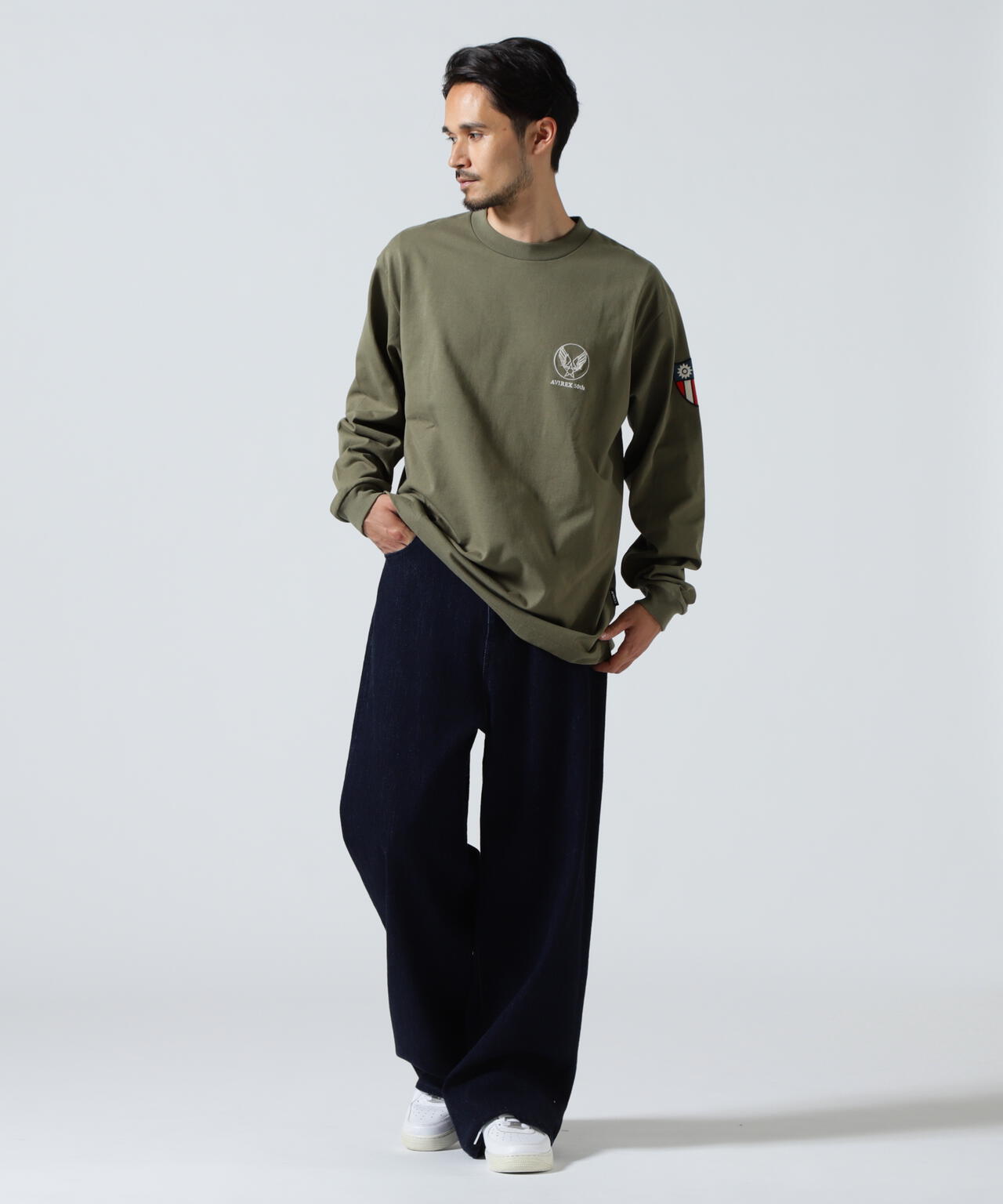 EMB FLYING TIGER L/S T-SHIRT