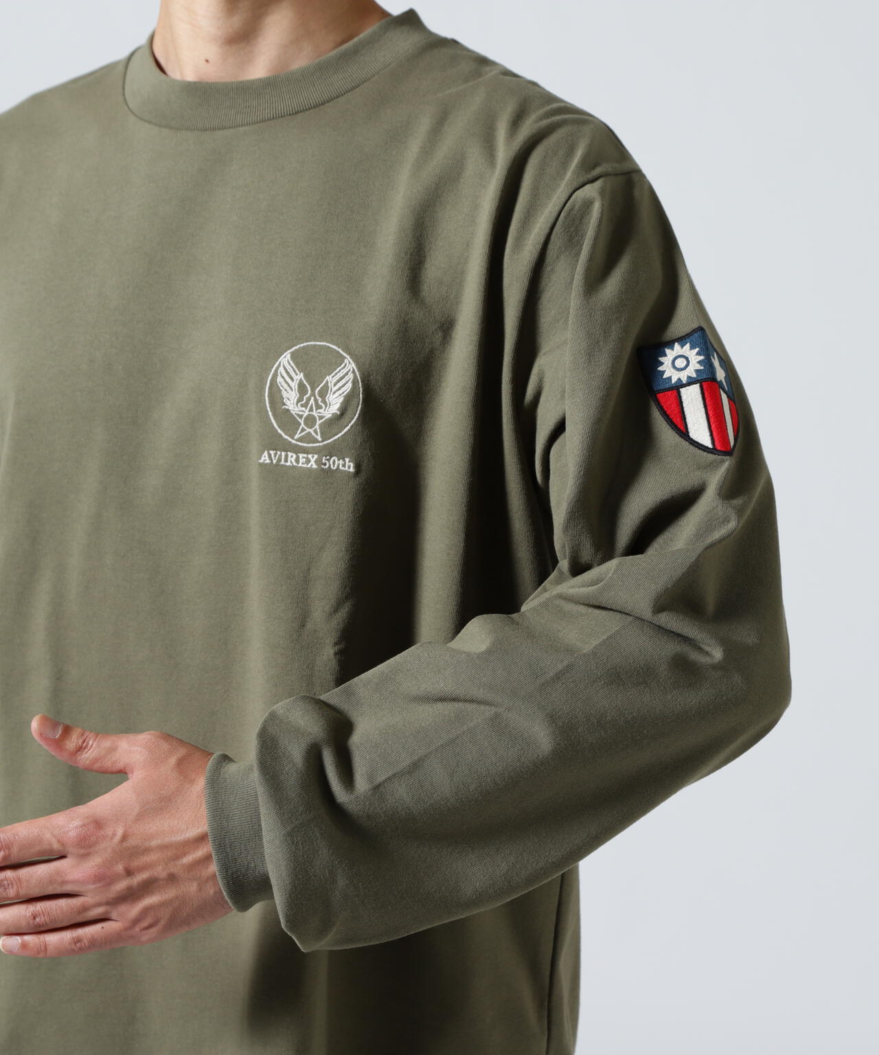 EMB FLYING TIGER L/S T-SHIRT