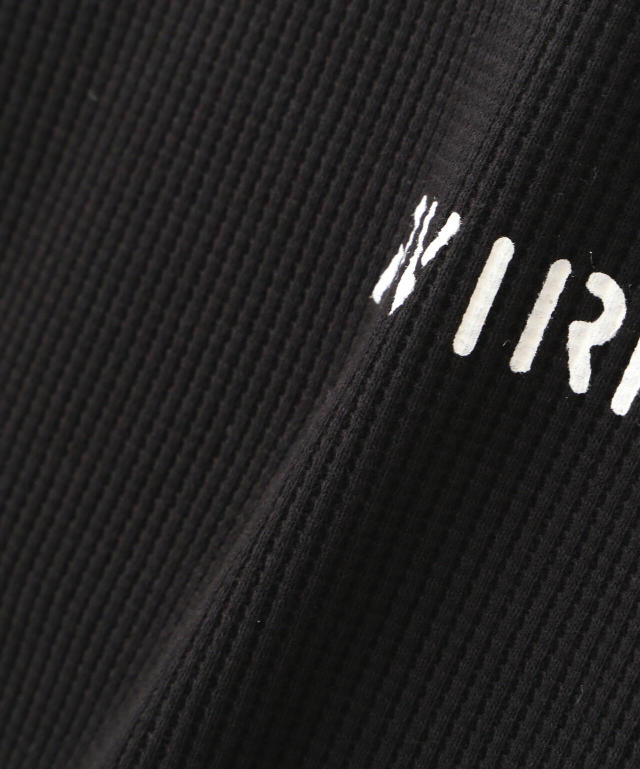 《WEB&DEPOT限定》SHEETING PATCH WAFFLE L/S T-SHIRT