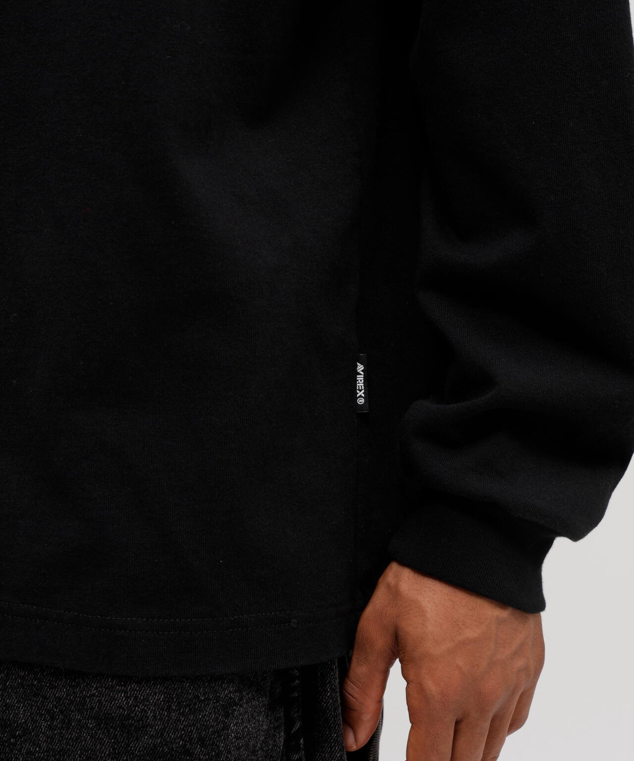 EMB L/S T-SHIRT AVIREX NYC