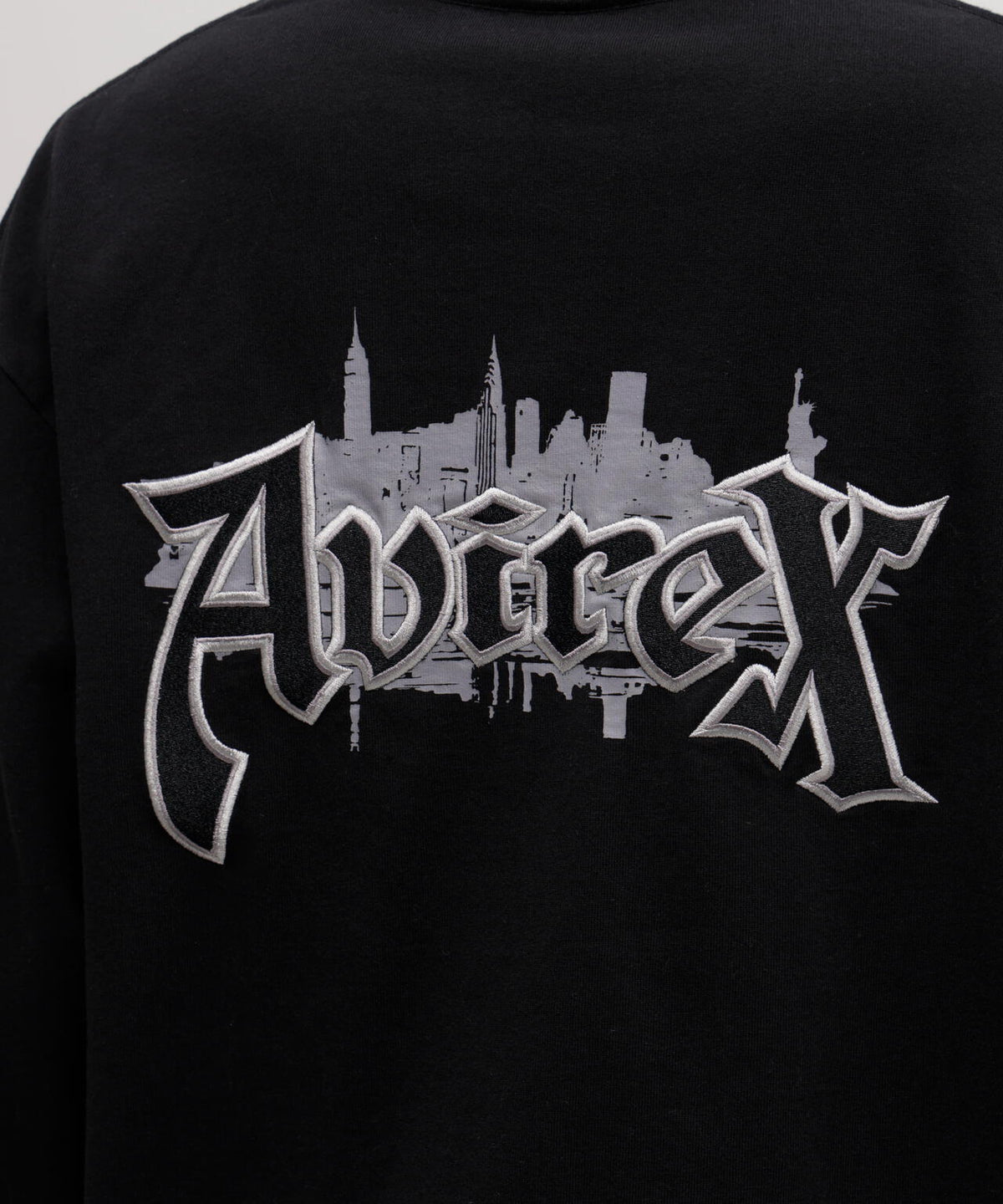 EMB L/S T-SHIRT AVIREX NYC