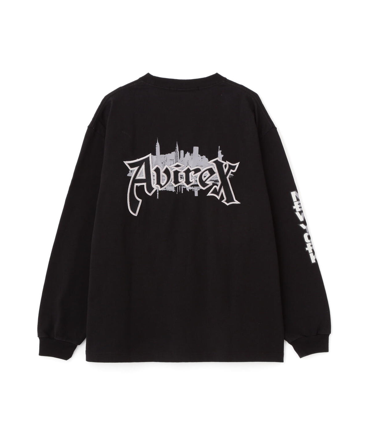 EMB L/S T-SHIRT AVIREX NYC