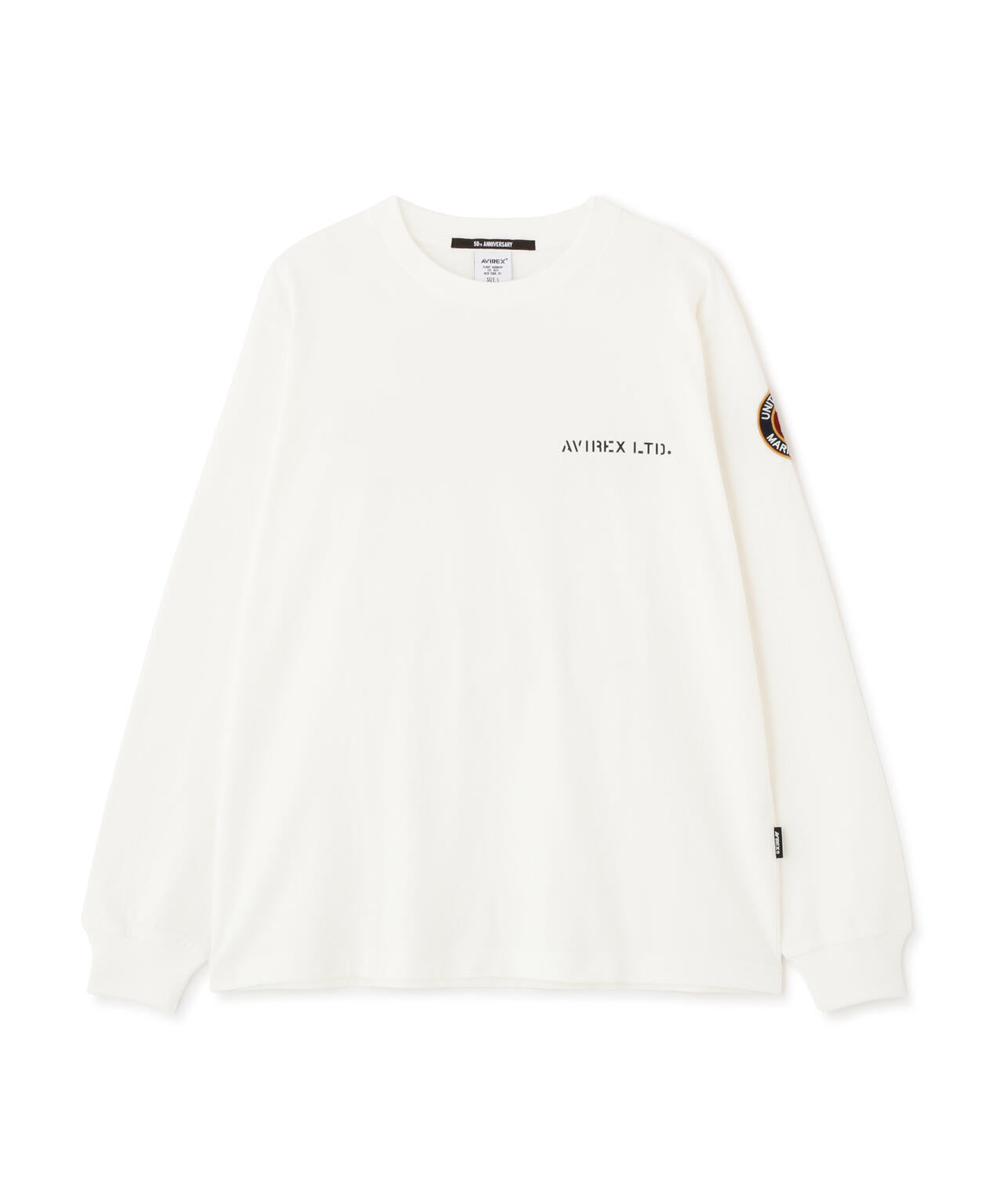 CAMP LEJEUNE PATCHED L/S T-SHIRT