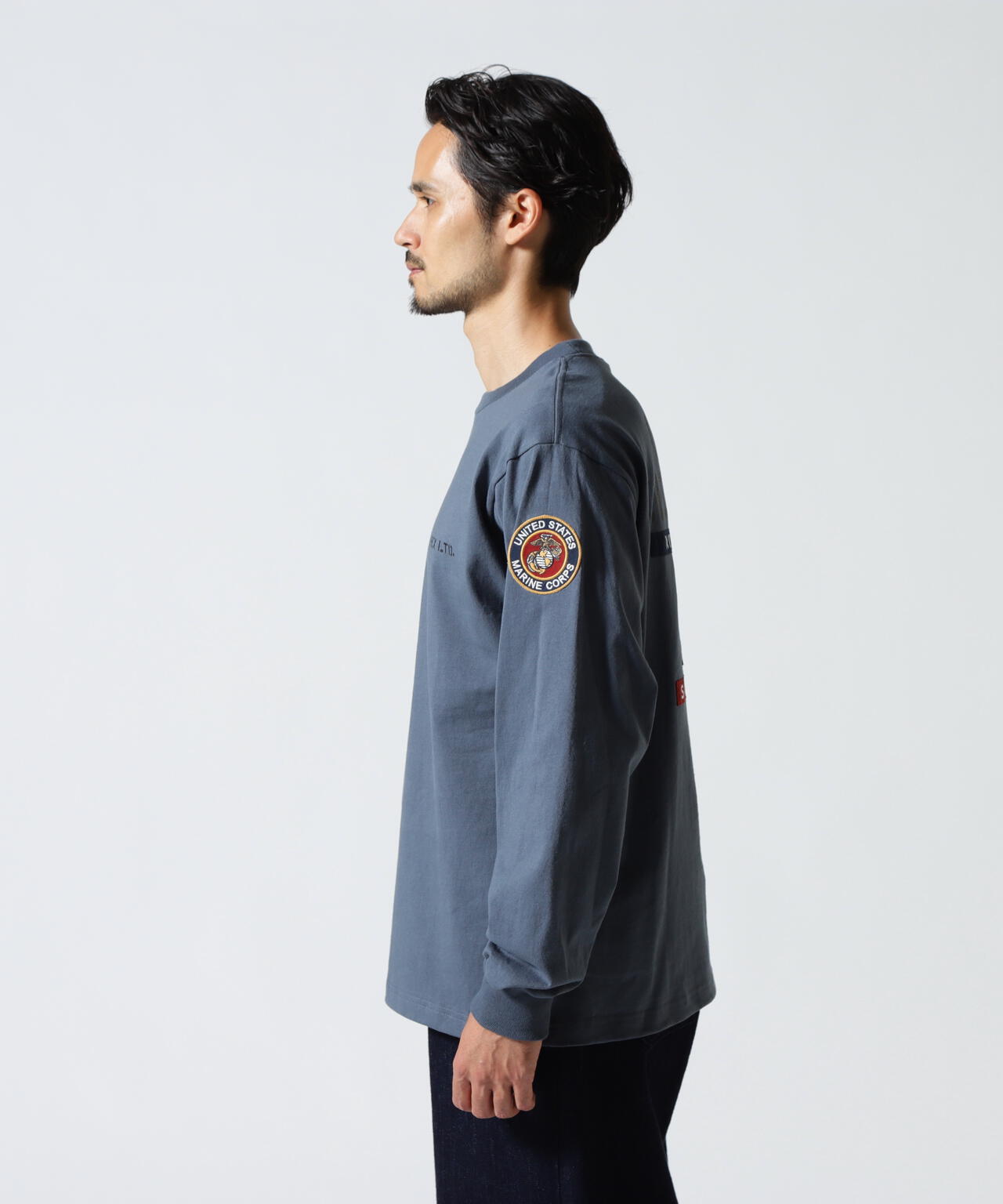 CAMP LEJEUNE PATCHED L/S T-SHIRT