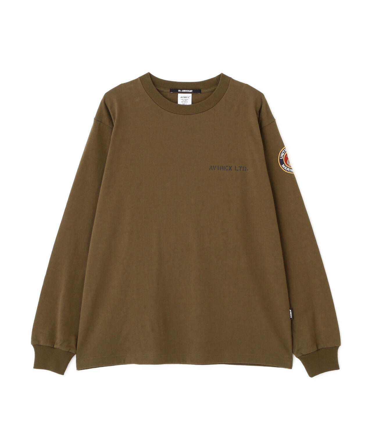CAMP LEJEUNE PATCHED L/S T-SHIRT