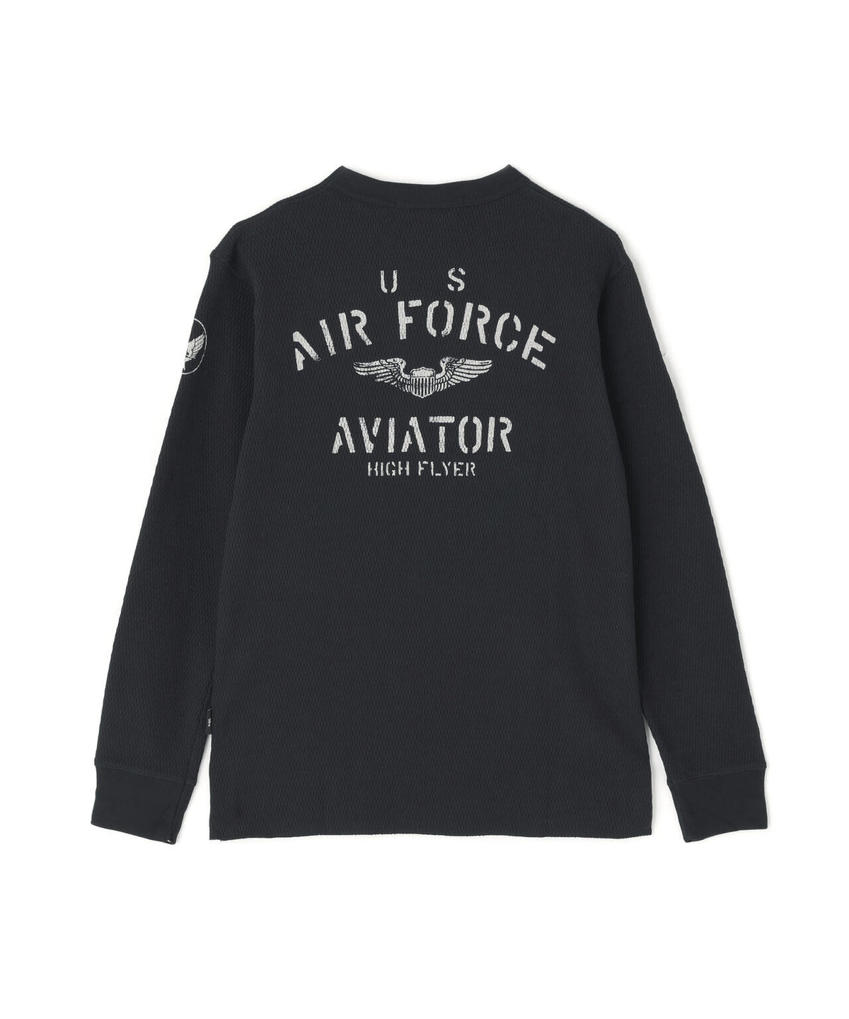 HONEYCOMB WAFFLE USAF L/S T-SHIRT