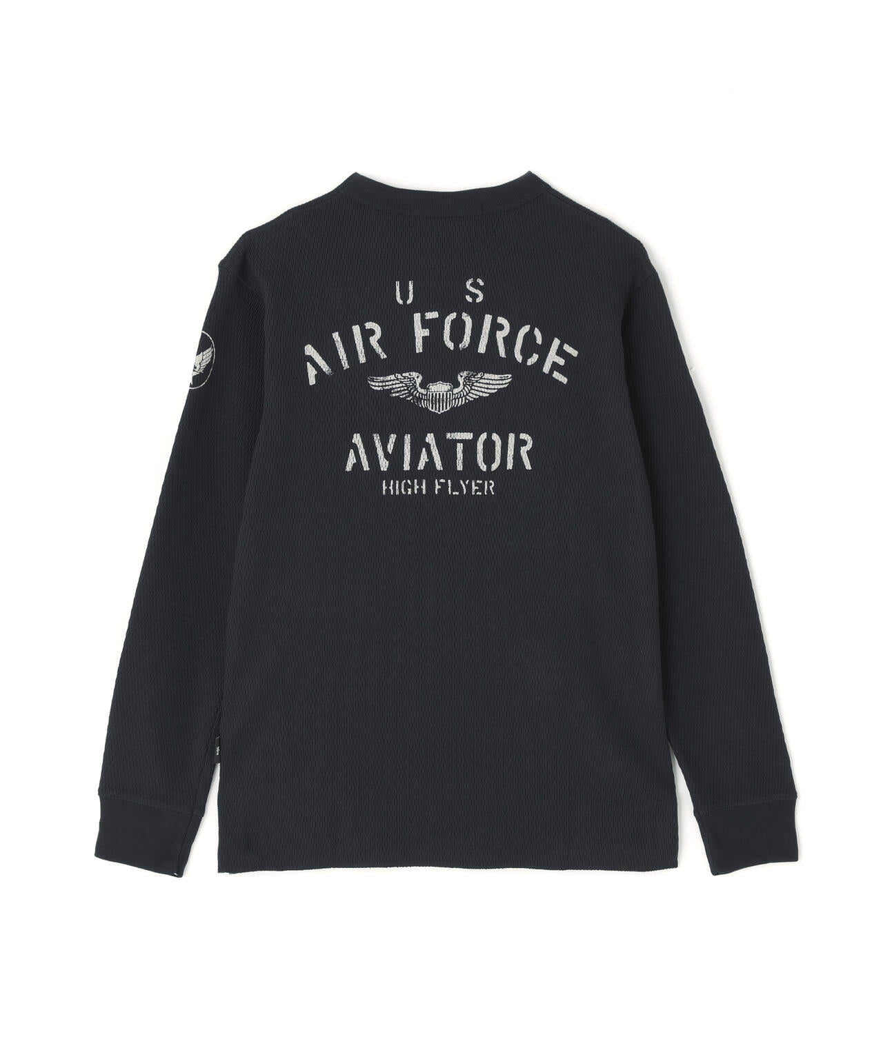 HONEYCOMB WAFFLE USAF L/S T-SHIRT